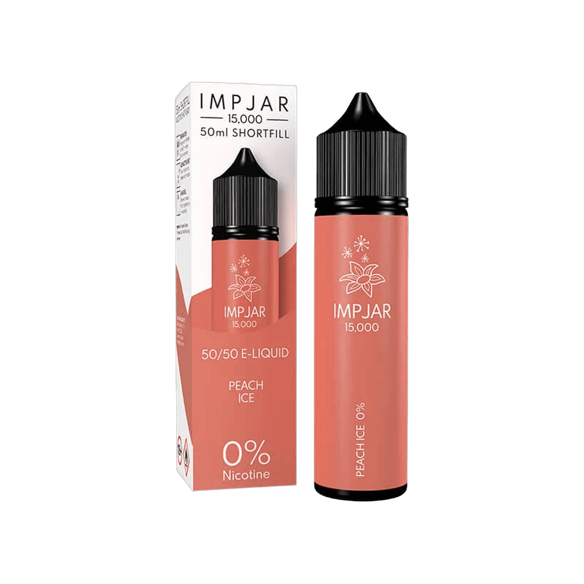 Peach Ice Shortfill E-Liquid by Imp Jar 50ml - E-Liquids