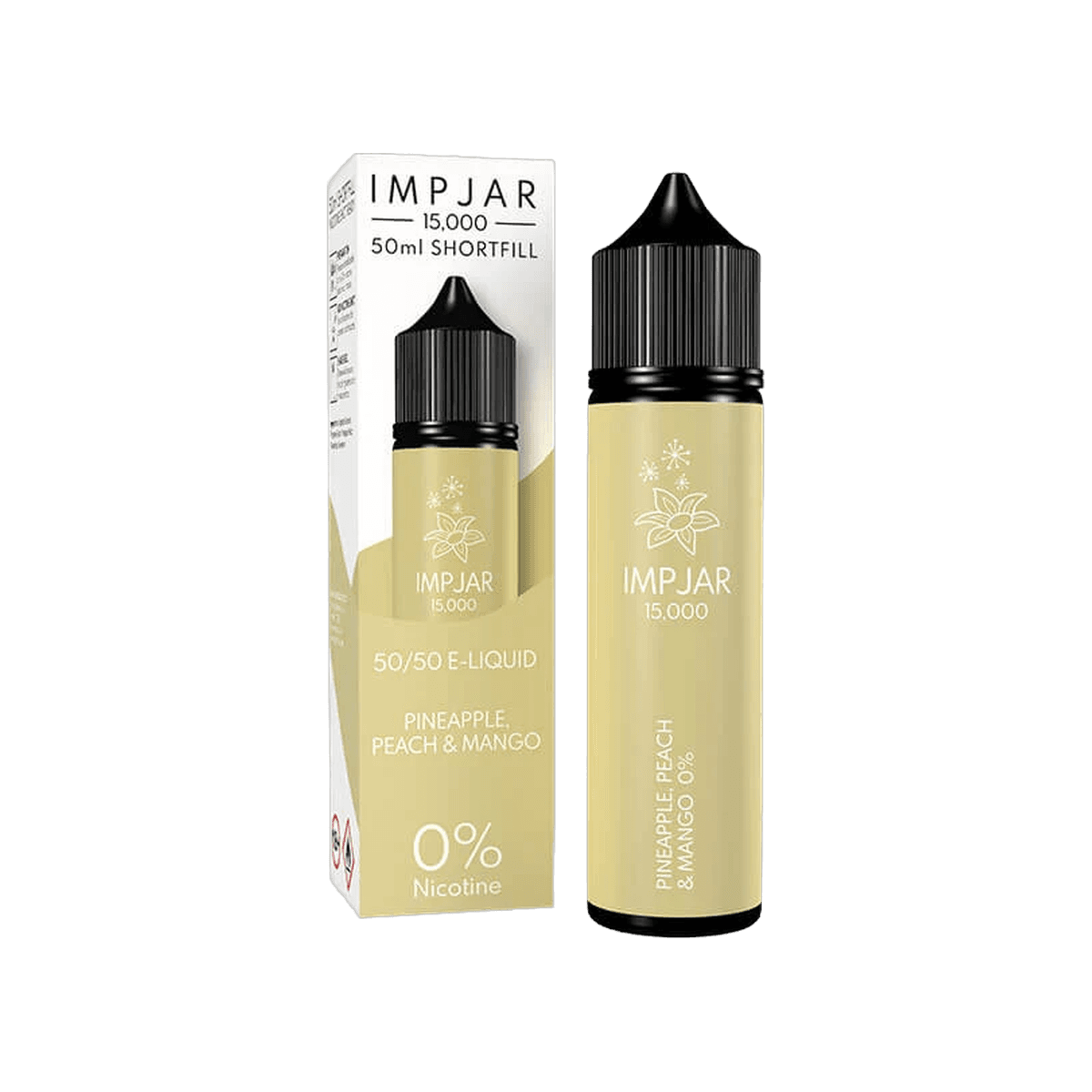 Pineapple Peach Mango Shortfill E-Liquid by Imp Jar 50ml - E-Liquids