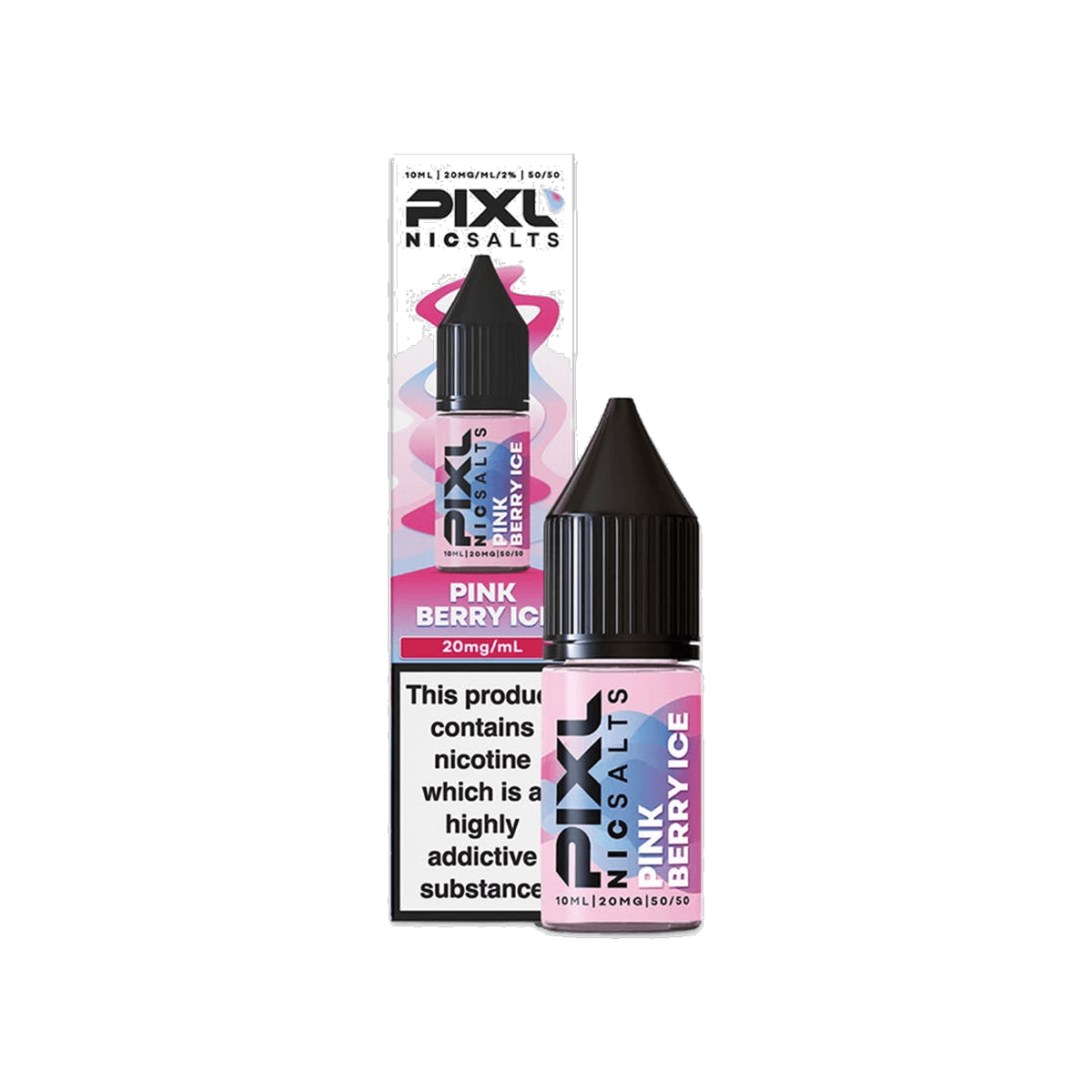 Pink Berry Ice Nic Salt E-Liquid by Pixl - 10mg E-Liquid