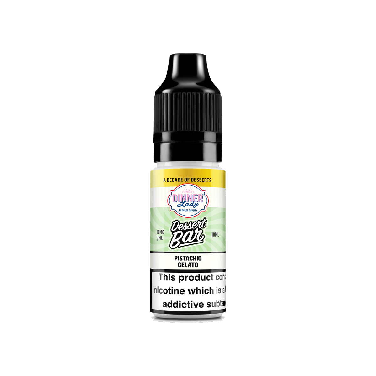 Pistachio Gelato Nic Salt E-Liquid by Dinner Lady Dessert Bar - 10mg E-Liquid