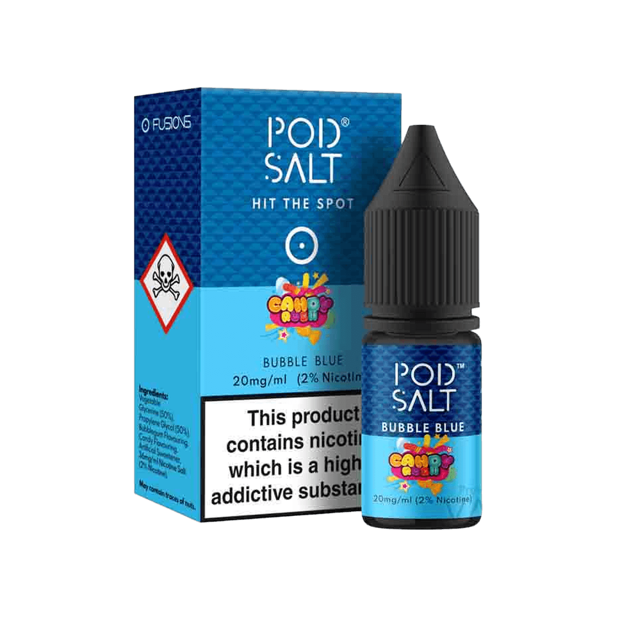 Bubble Blue Pod Salt Nic Salt