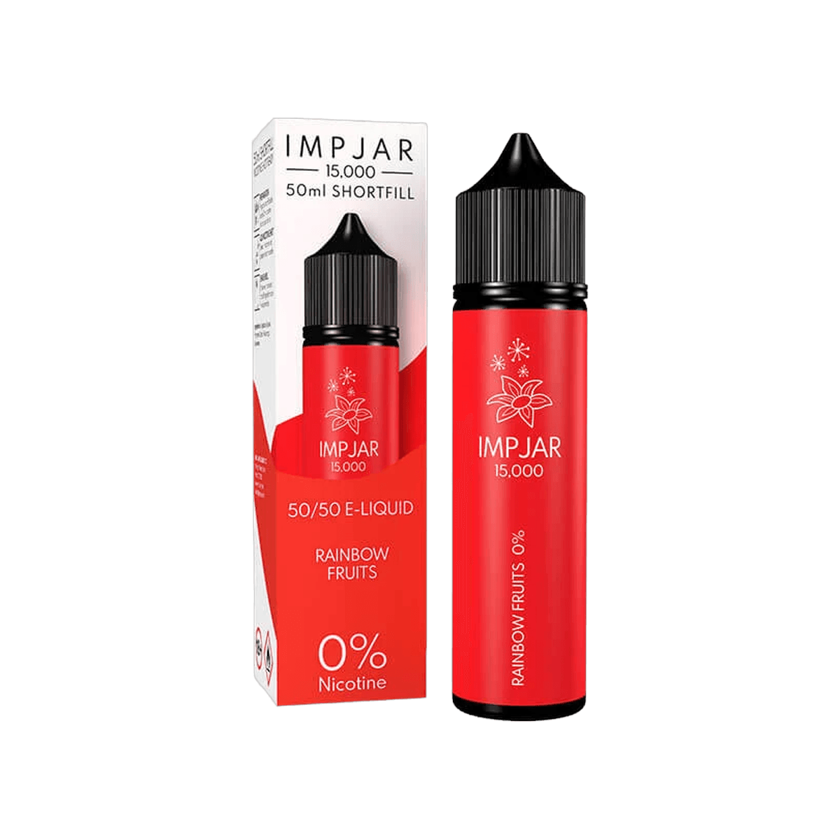 Rainbow Fruits Shortfill E-Liquid by Imp Jar 50ml
