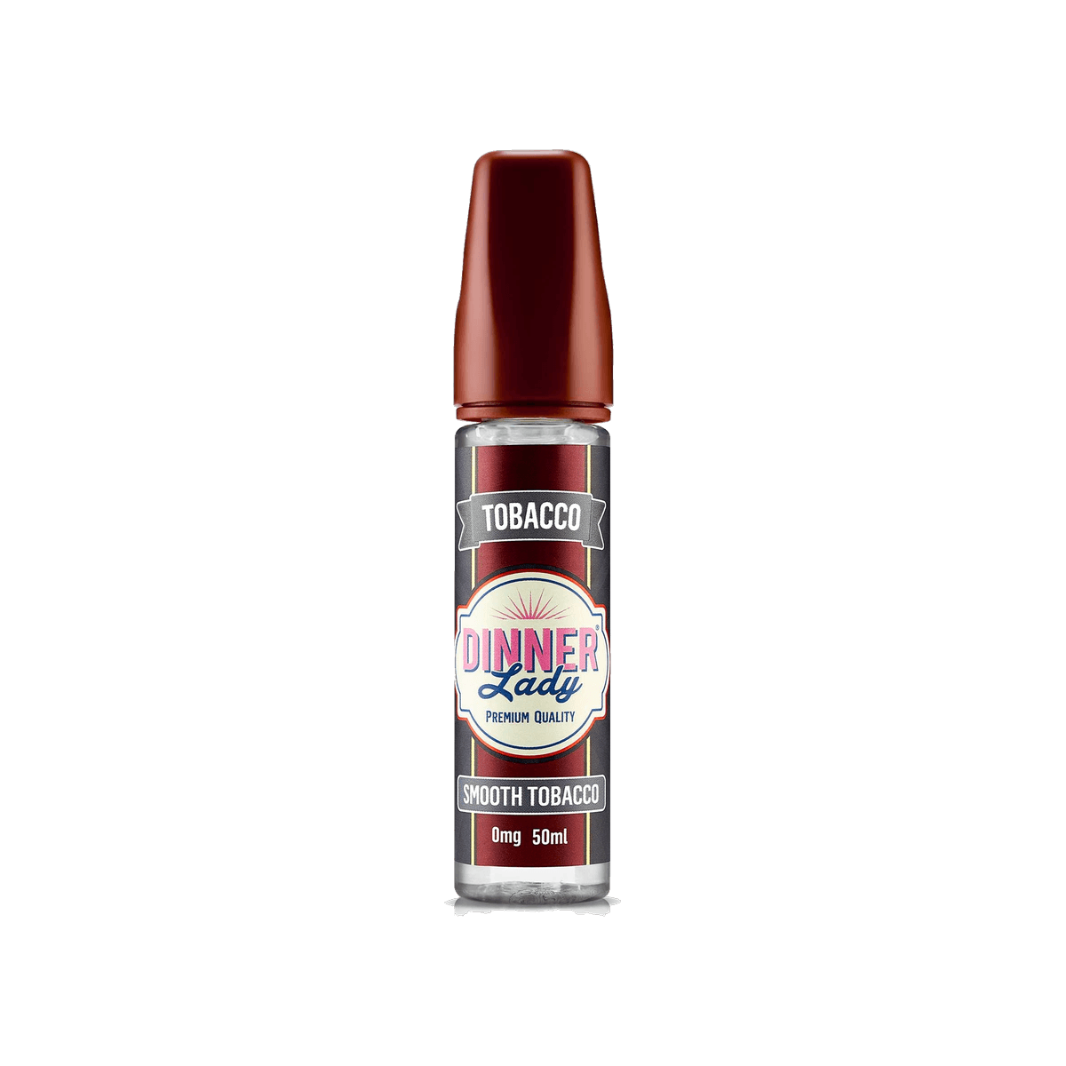 Smooth Tobacco 50ml Shortfill E-Liquid by Dinner Lady - 0mg E-Liquid