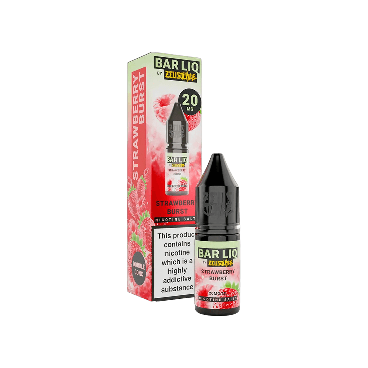 Strawberry Burst Nic Salt E-Liquid by Bar Liq