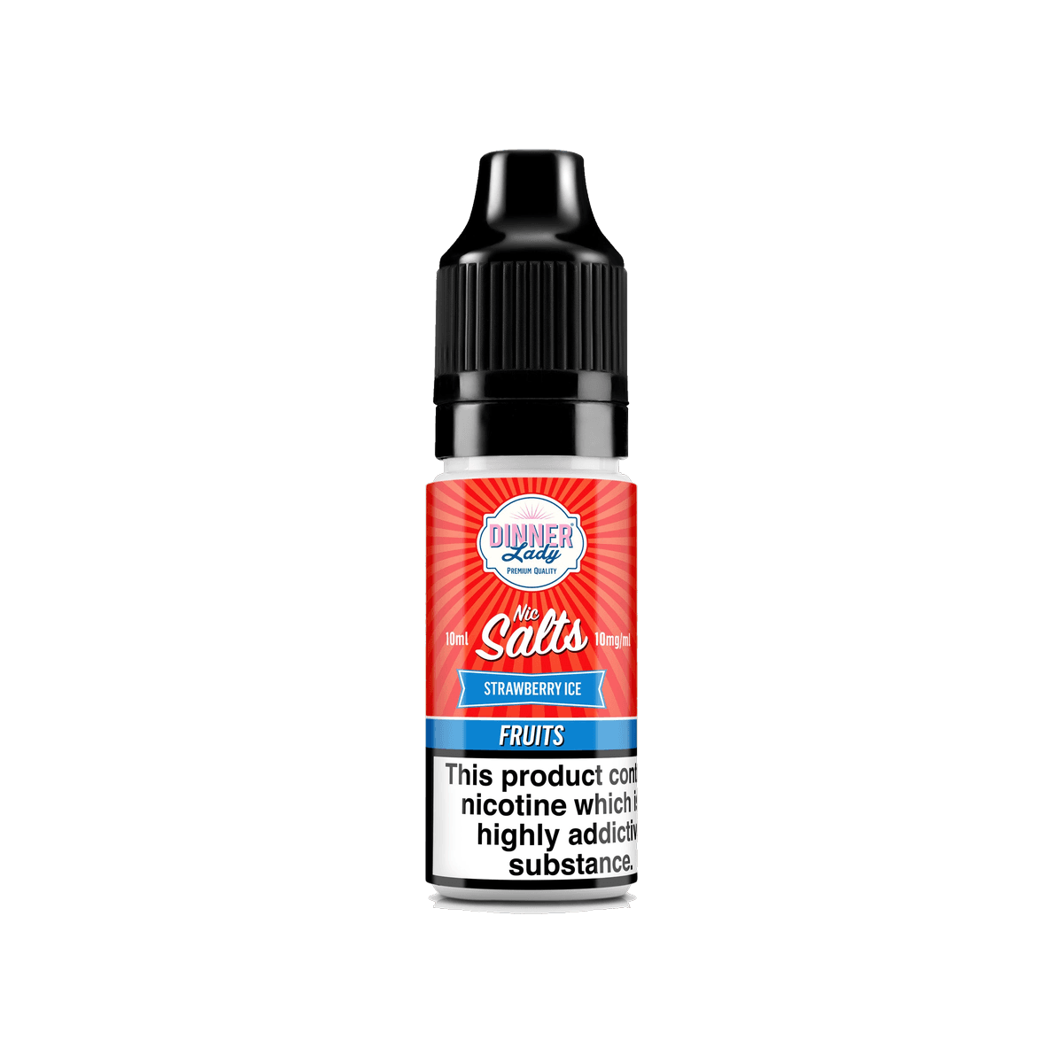 Strawberry Ice Nic Salt E-Liquid by Dinner Lady - E-Liquids