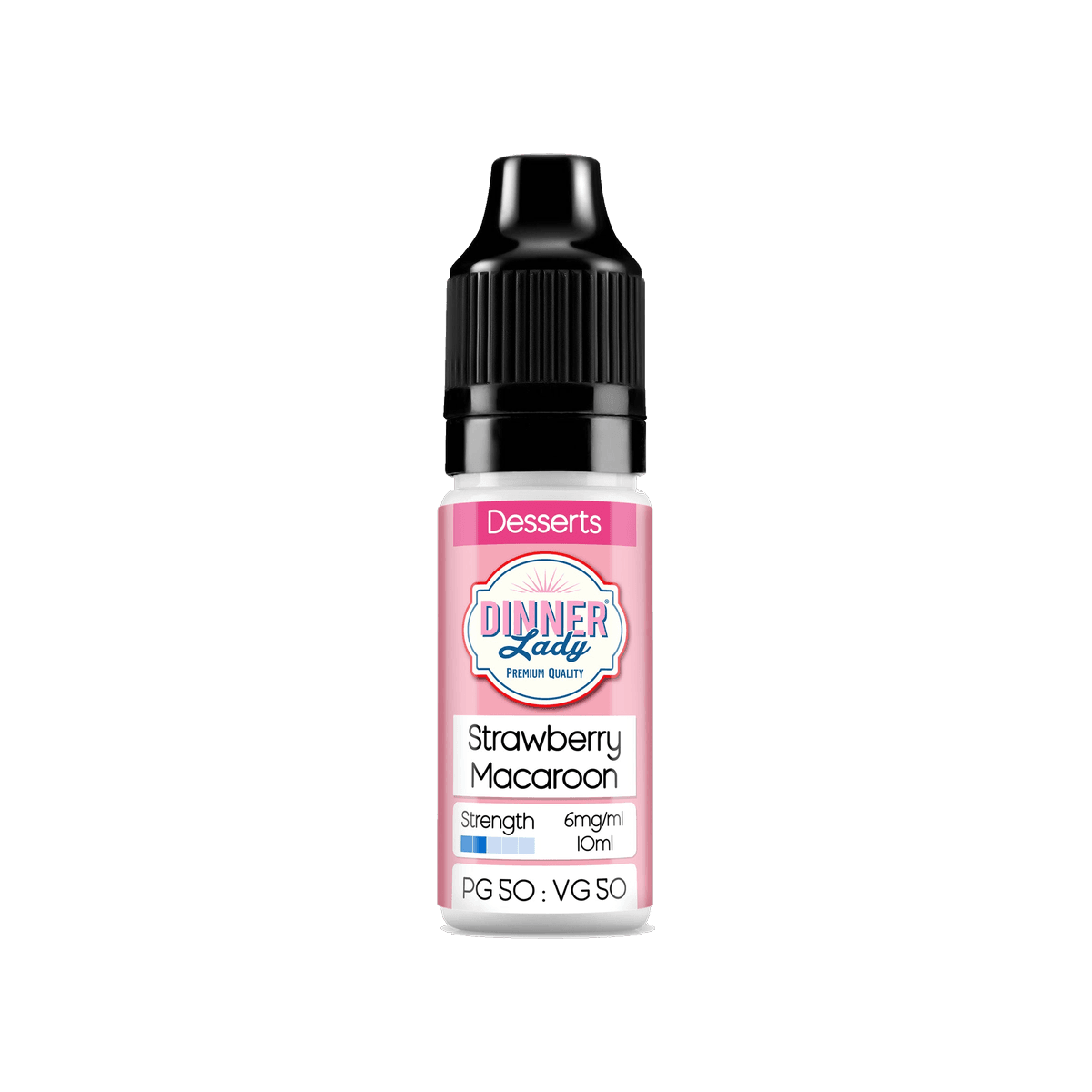 Strawberry Macaroon 50/50 E-Liquid by Dinner Lady