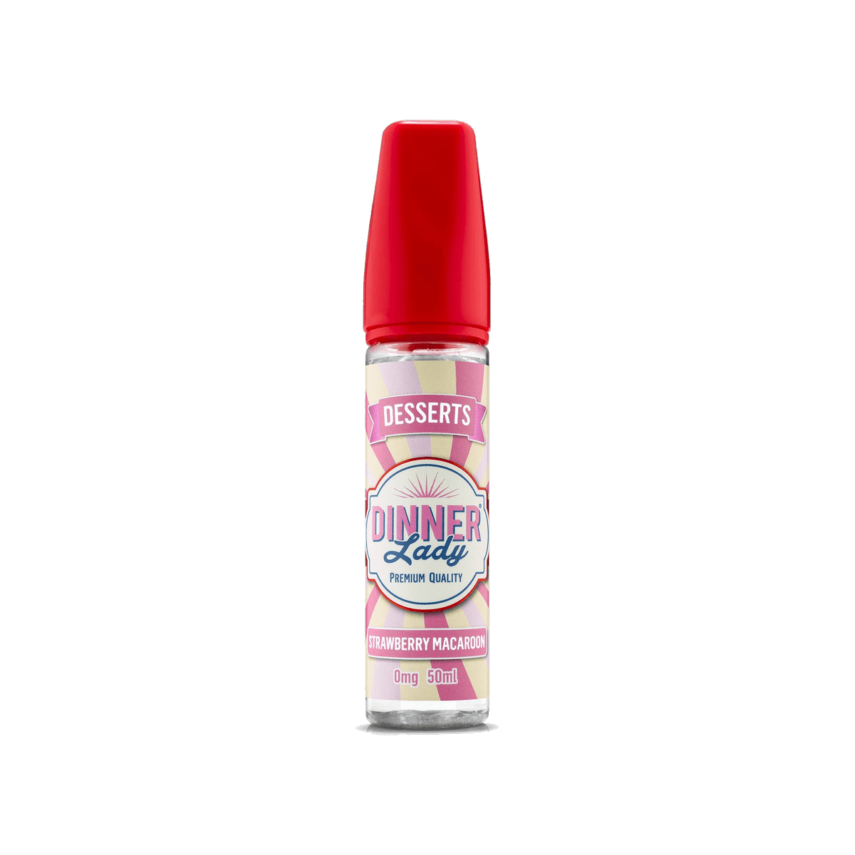 Strawberry Macaroon 50ml Shortfill E-Liquid by Dinner Lady - 0mg E-Liquid