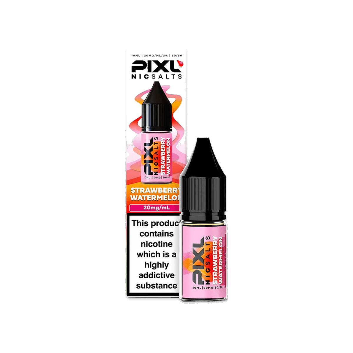 Strawberry Watermelon Nic Salt E-Liquid by Pixl - E-Liquids