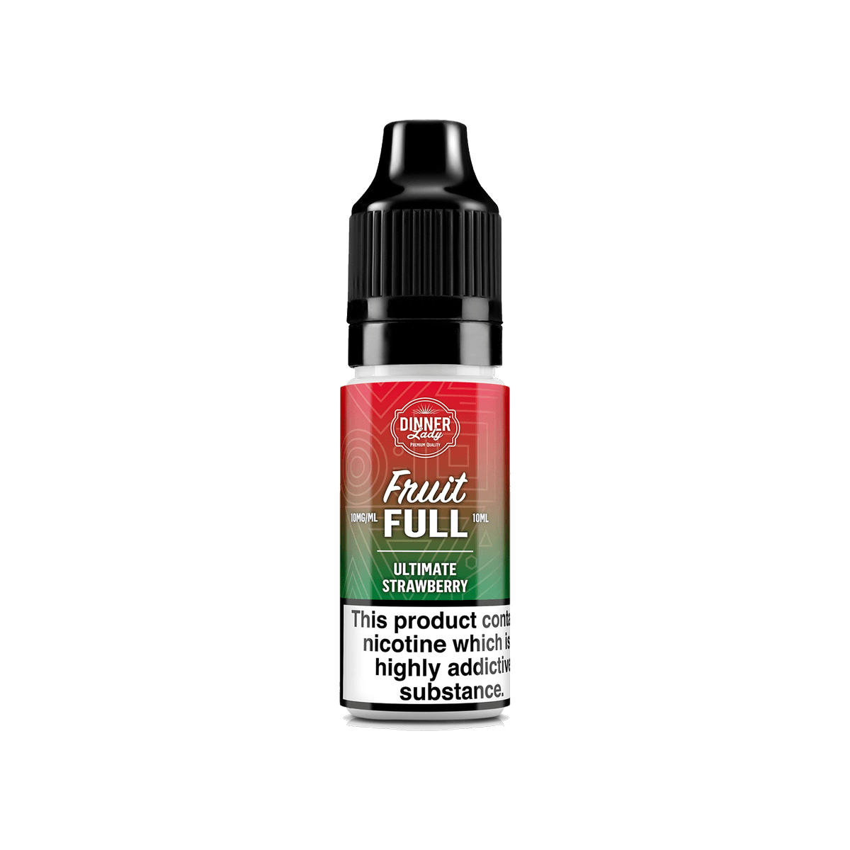 Ultimate Strawberry Nic Salt E-Liquid by Dinner Lady Fruit Full - 10mg E-Liquid