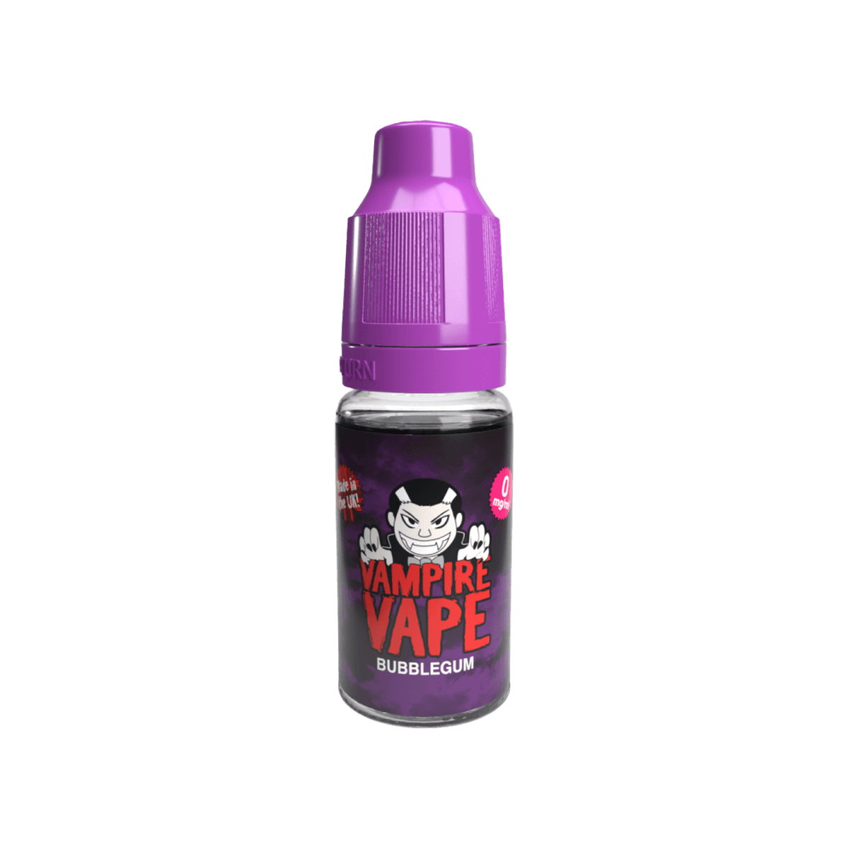 Bubblegum 10ml Freebase E-Liquid by Vampire Vape - 0mg E-Liquid