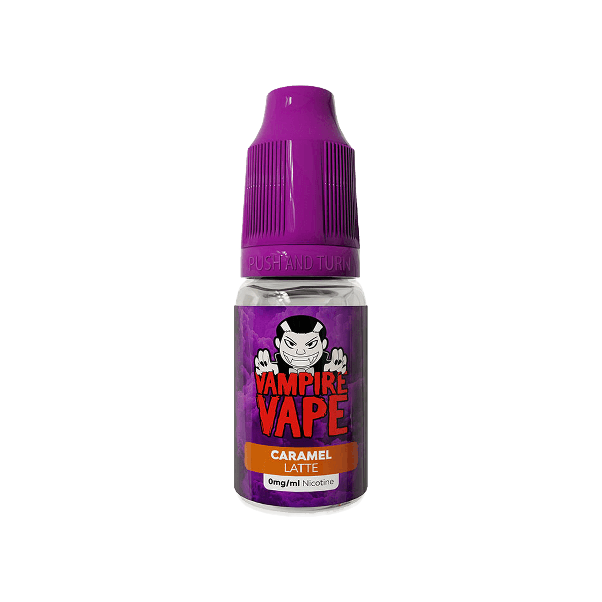 Caramel Latte 10ml Freebase E-Liquid by Vampire Vape