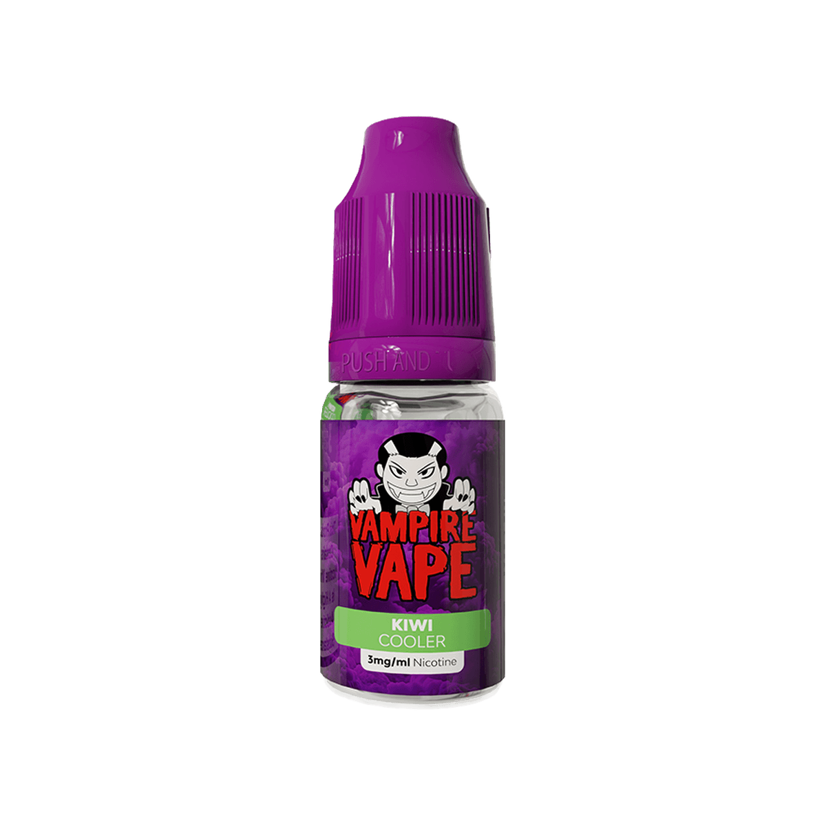 Kiwi Cooler 10ml Freebase E-Liquid by Vampire Vape - E-Liquids