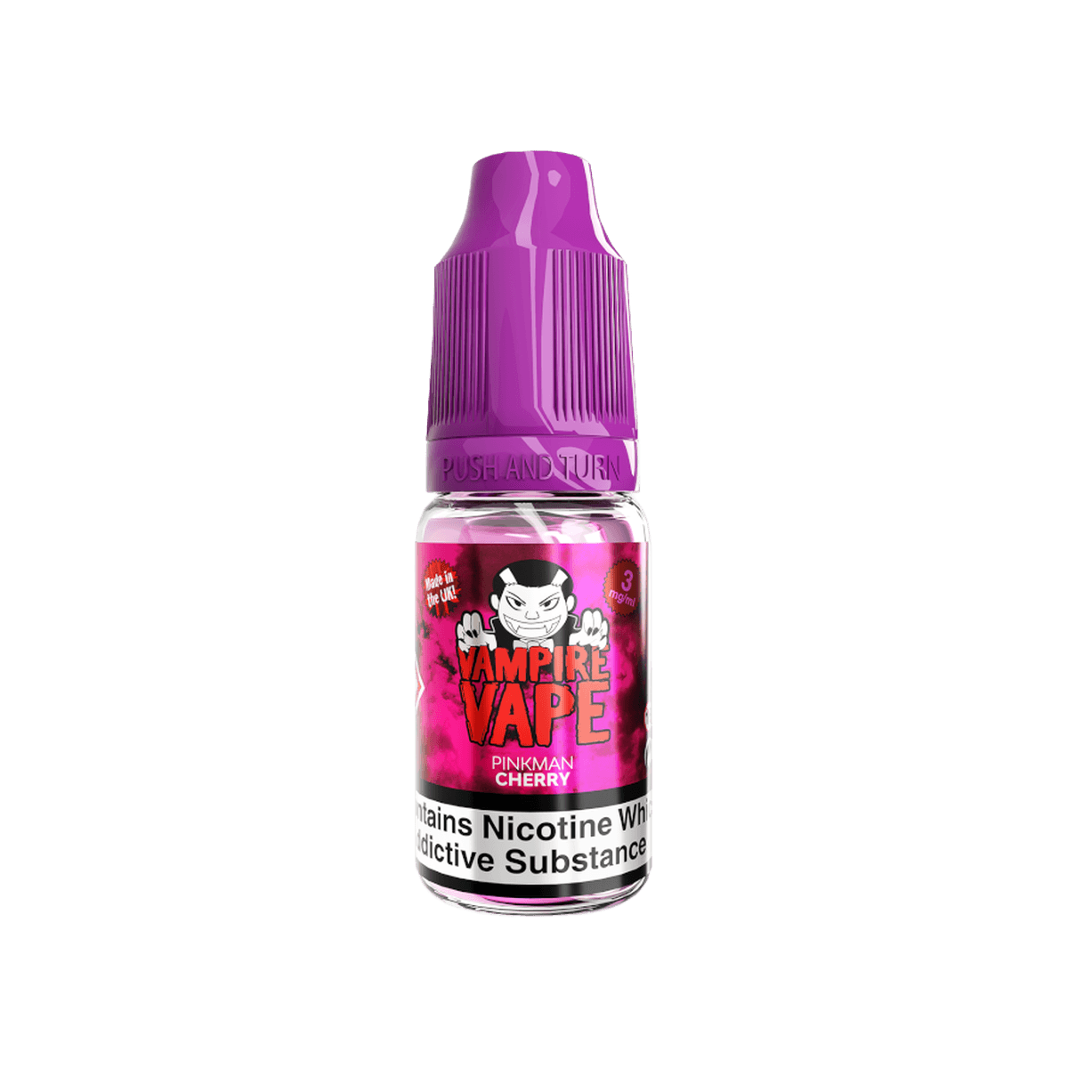 Pinkman Cherry 10ml Freebase E-Liquid by Vampire Vape - 0mg E-Liquid