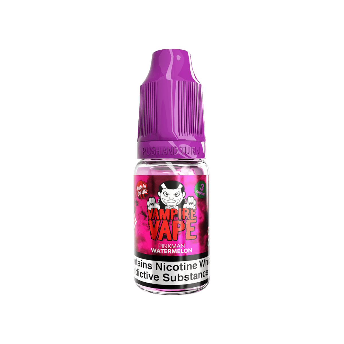 Pinkman Watermelon 10ml Freebase E-Liquid by Vampire Vape
