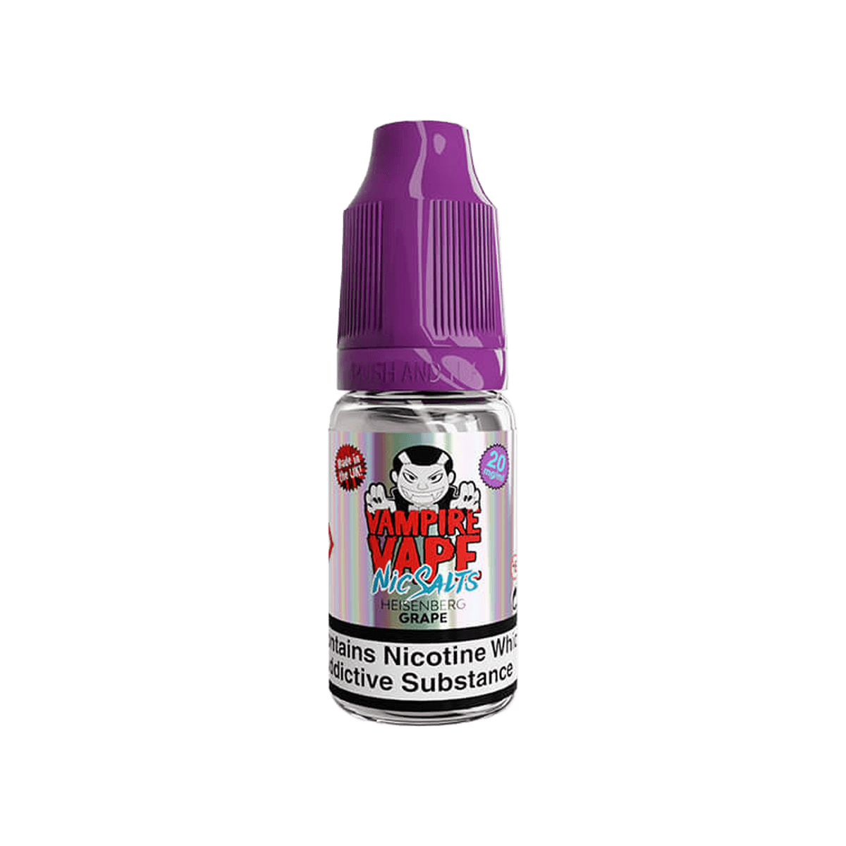 Heisenberg Grape Nic Salt E-Liquid by Vampire Vape - 10mg E-Liquid
