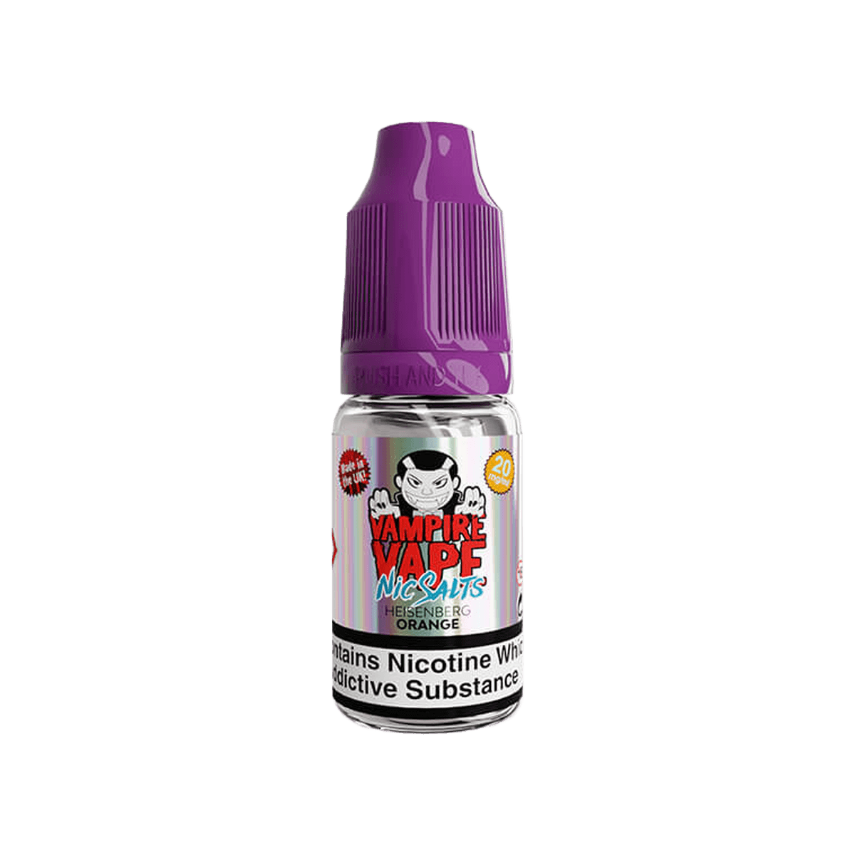 Heisenberg Orange Nic Salt E-Liquid by Vampire Vape - 10mg E-Liquid