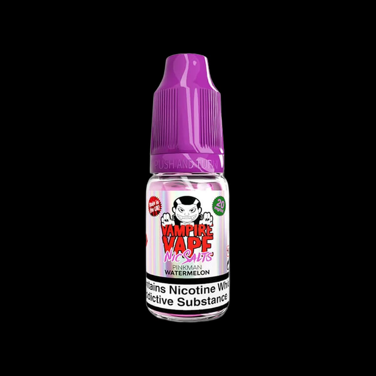 Pinkman Watermelon Nic Salt E-Liquid by Vampire Vape - 10mg E-Liquid