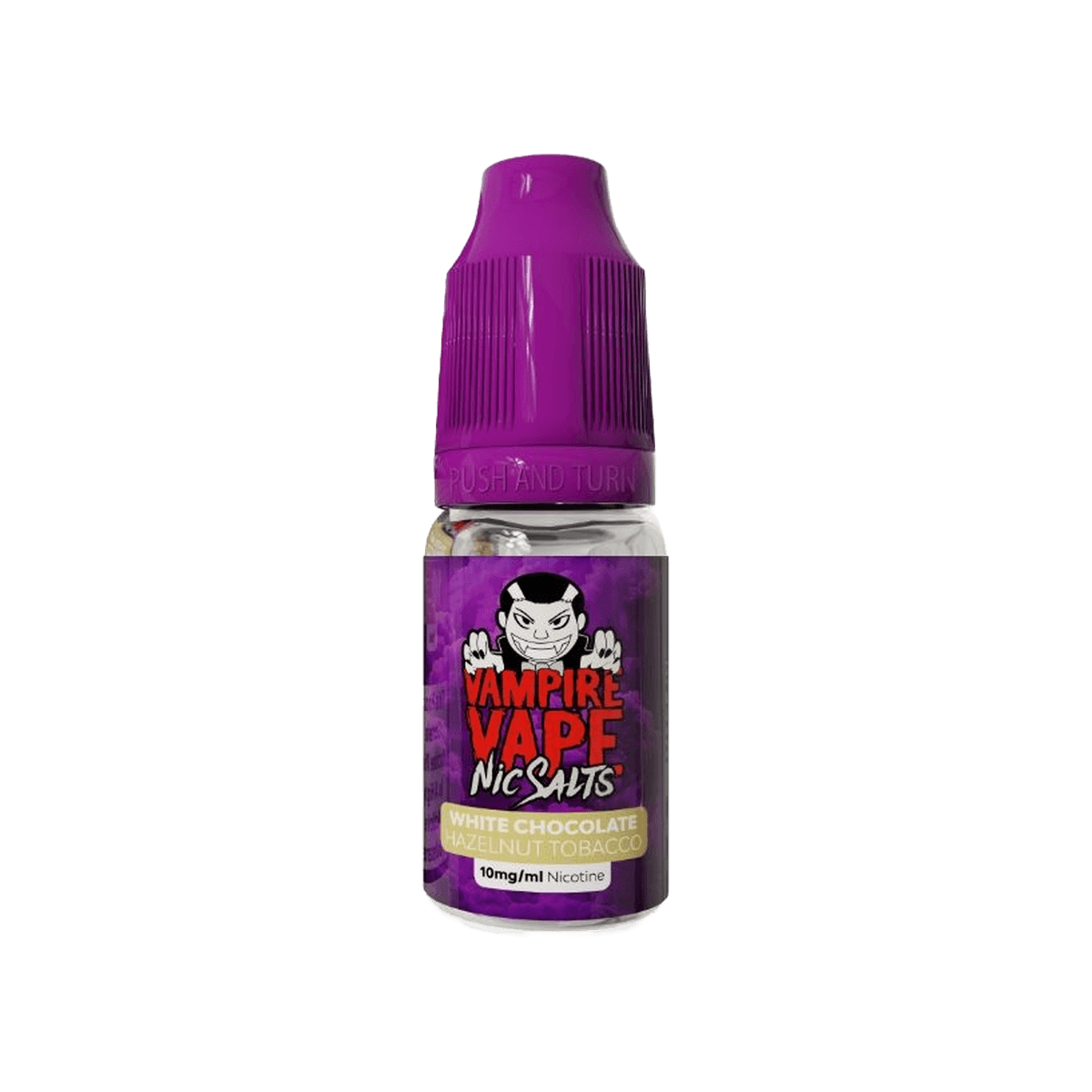 White Chocolate Hazelnut Tobacco Nic Salt E-Liquid by Vampire Vape - 10mg E-Liquid
