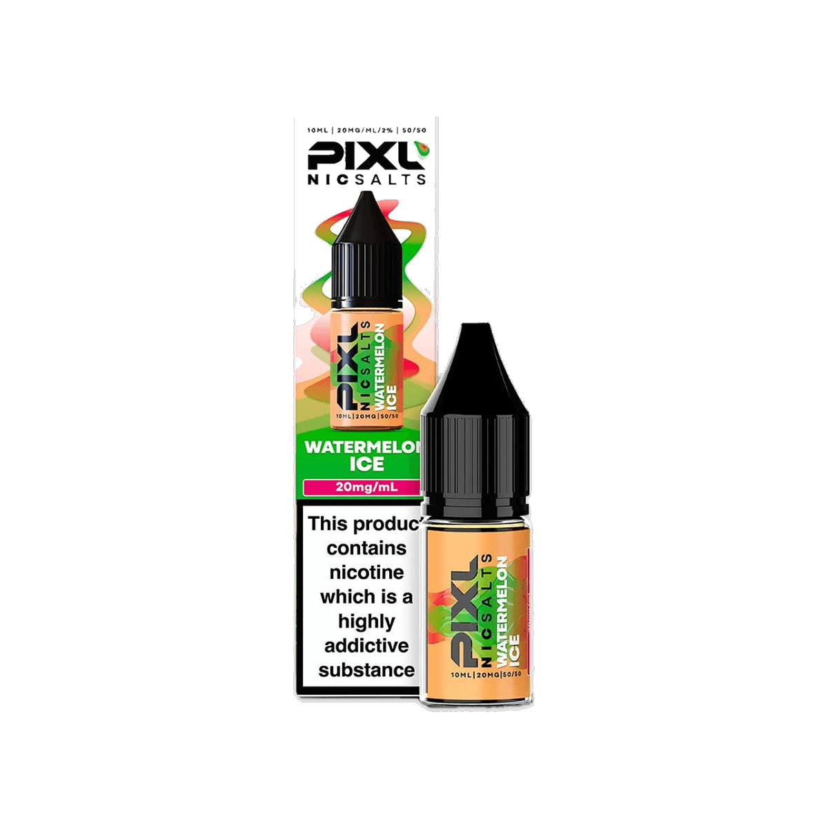 Watermelon Ice Nic Salt E-Liquid by Pixl - E-Liquids
