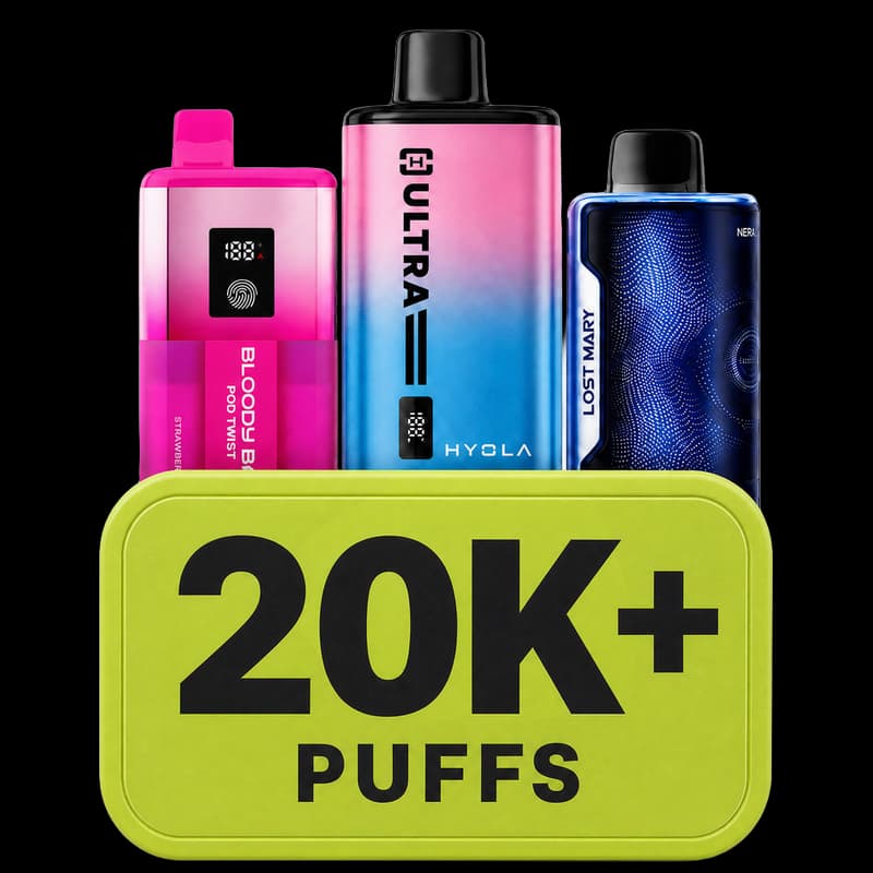 20K plus puffs vape kits