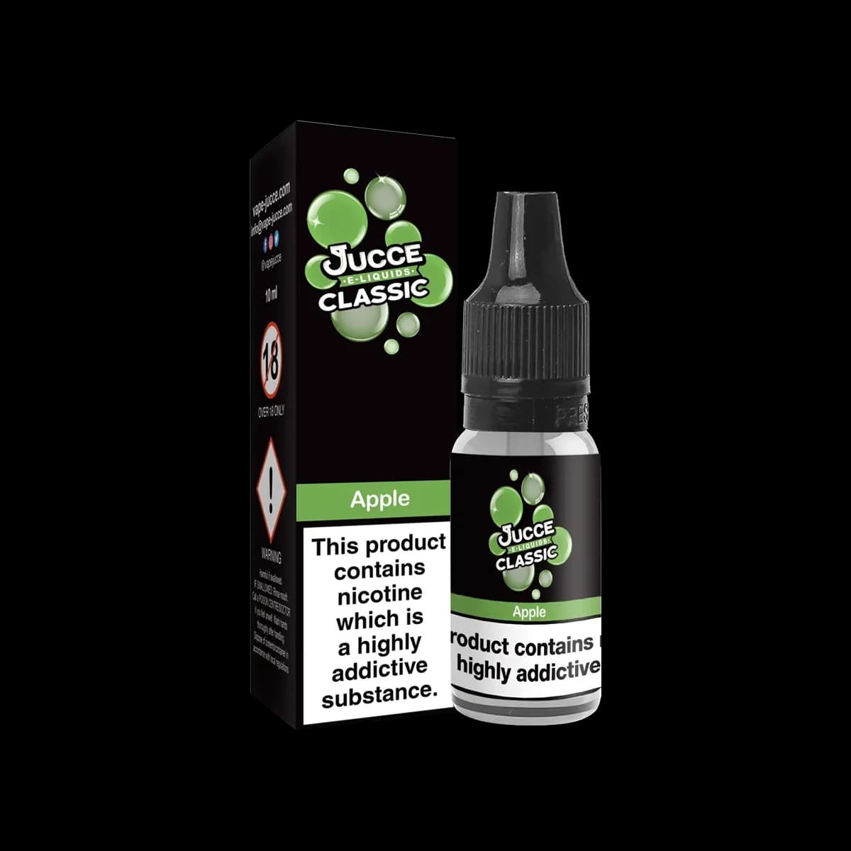 Apple E-Liquid by Jucce Classic - 10ml E-Liquid