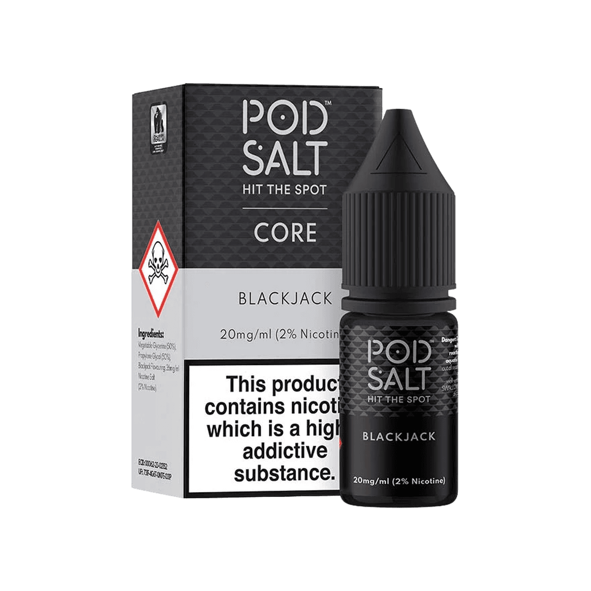 Blackjack Nic Salt E-Liquid by Pod Salt - E-Liquids
