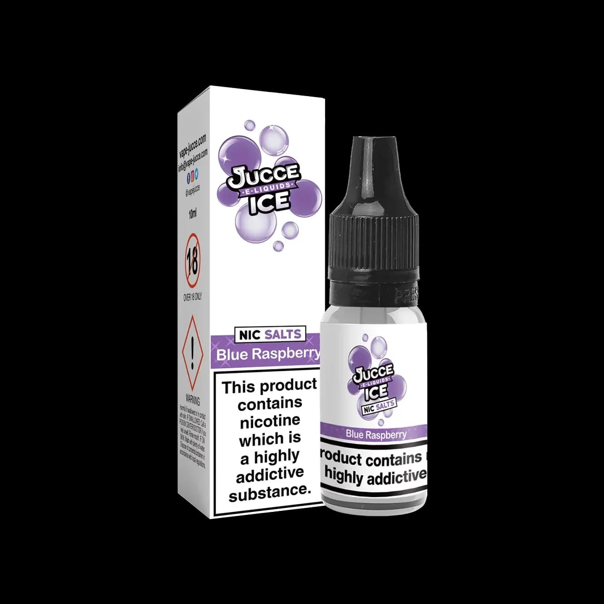 Blue Raspberry Nic Salt E-Liquid by Jucce Ice