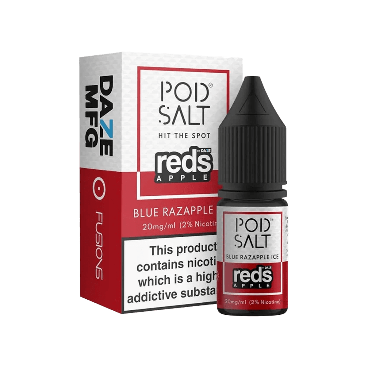 Blue Razapple Ice Nic Salt E-Liquid by Pod Salt Daze - E-Liquids