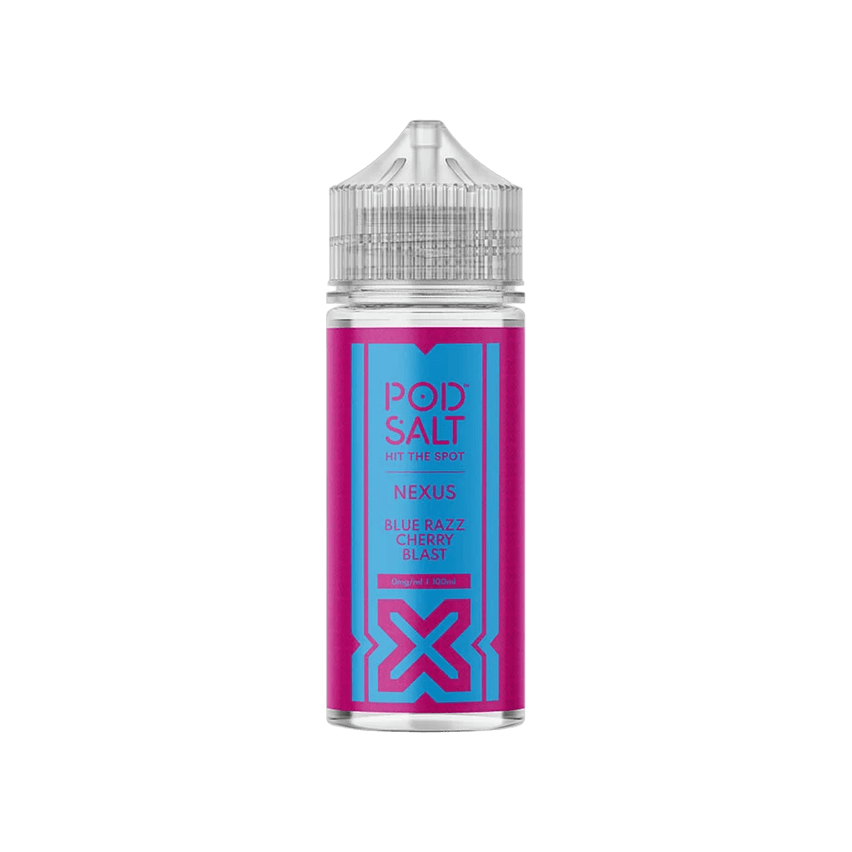 Blue Razz Cherry Blast Shortfill E-Liquid by Pod Salt Nexus 100ml
