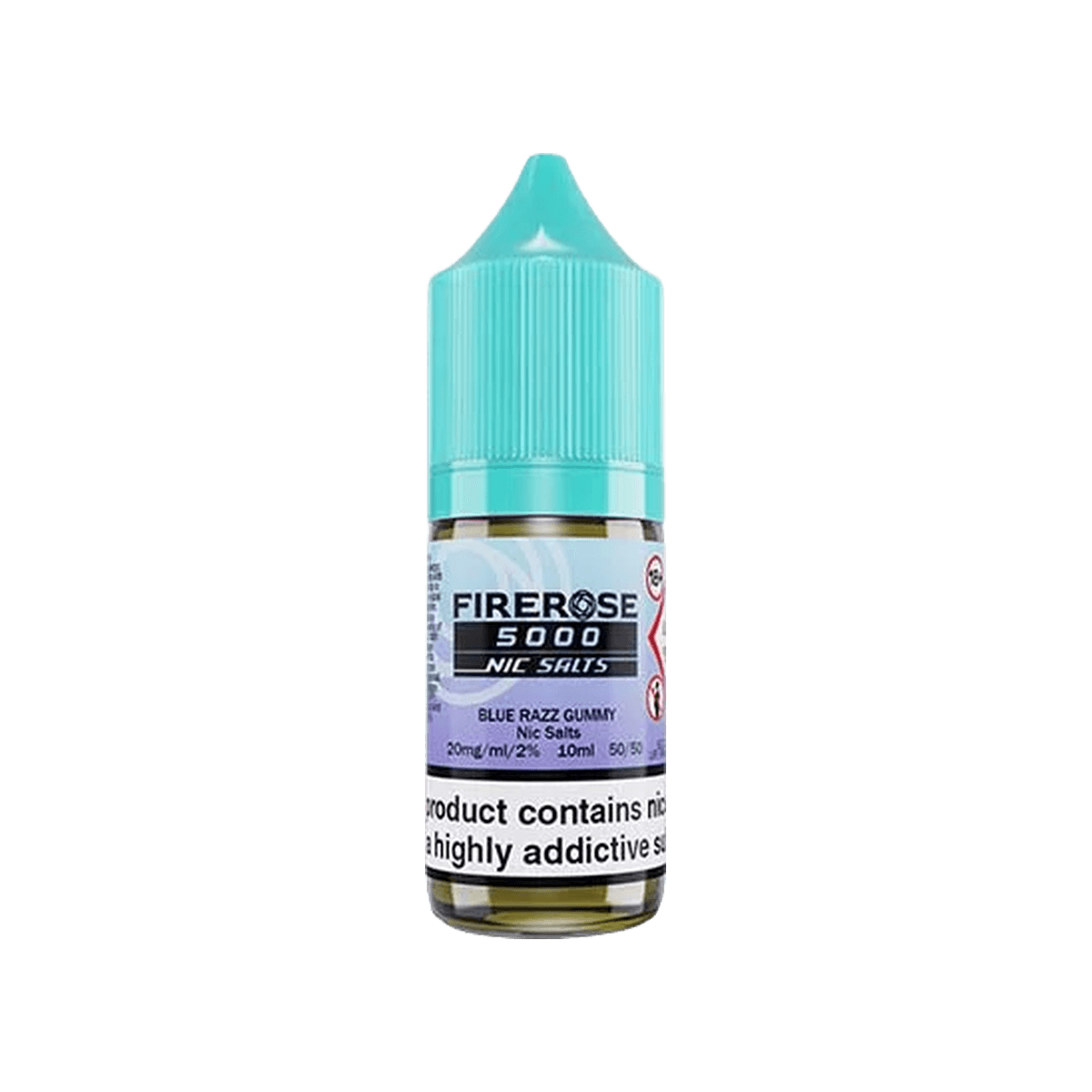 Blue Razz Gummy Nic Salt E-Liquid by Elux Firerose 5000 - 10mg E-Liquid