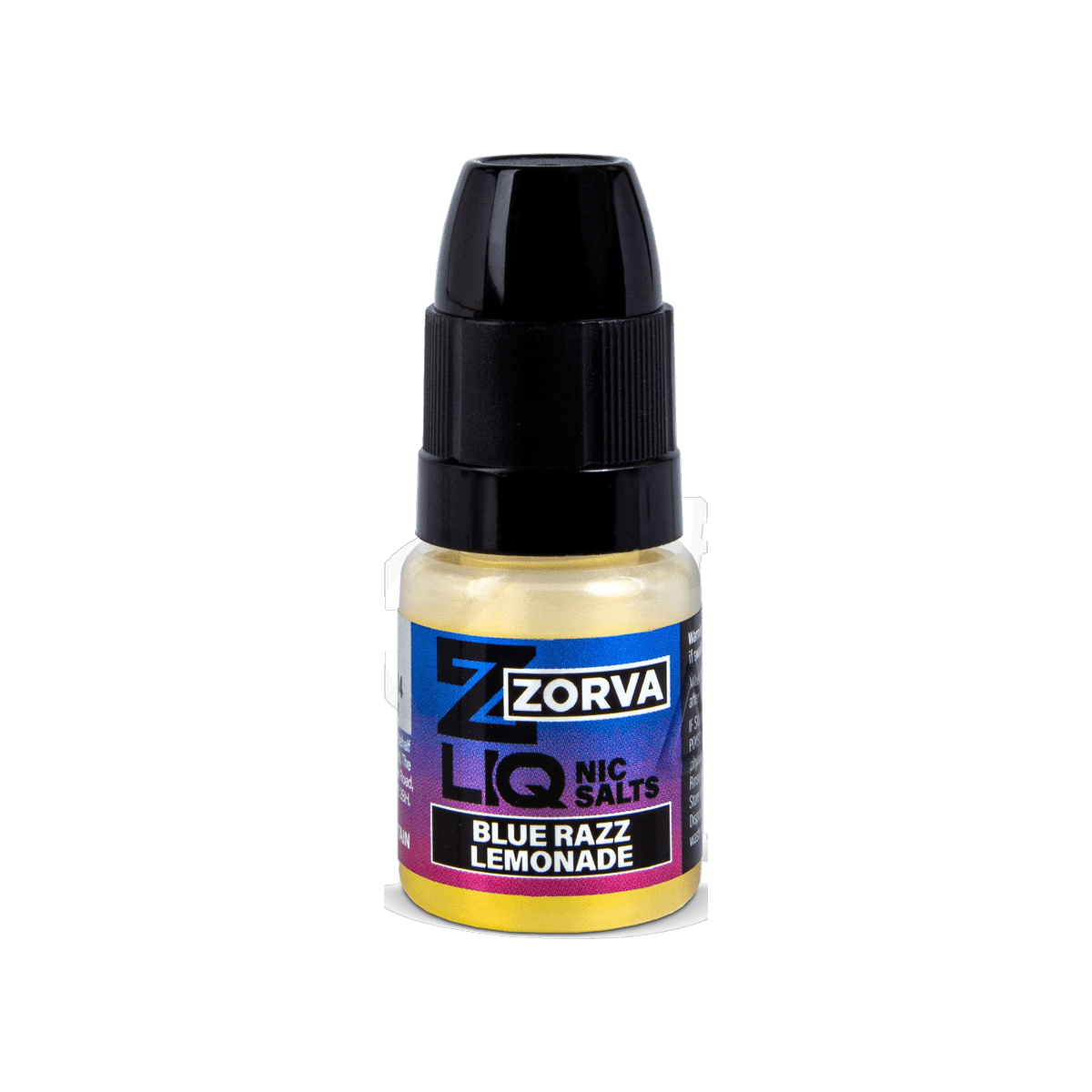 Blue Razz Lemonade Nic Salt E-Liquid by Zorva Liq