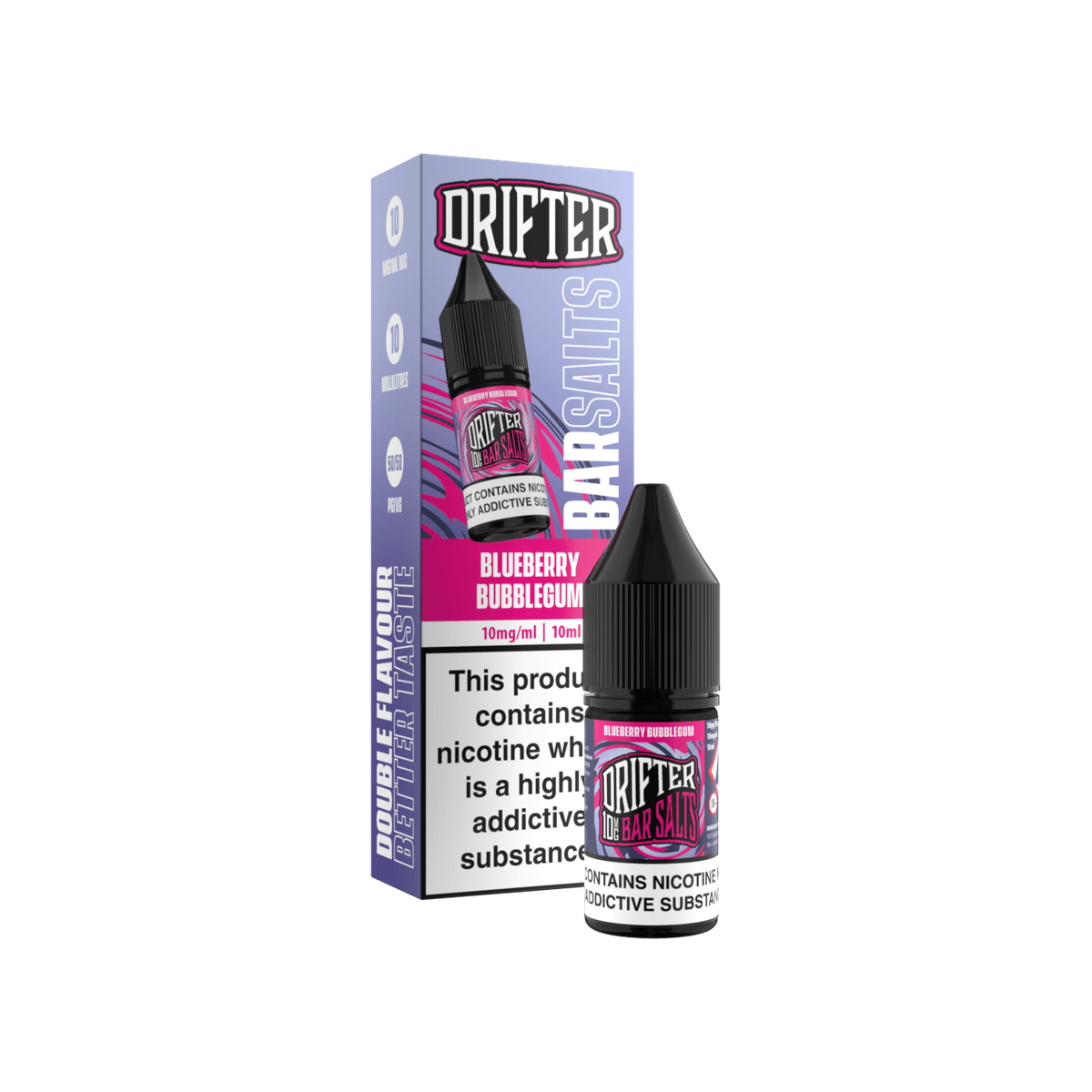Blueberry Bubblegum Nic Salt E-Liquid by Drifter Bar Salts