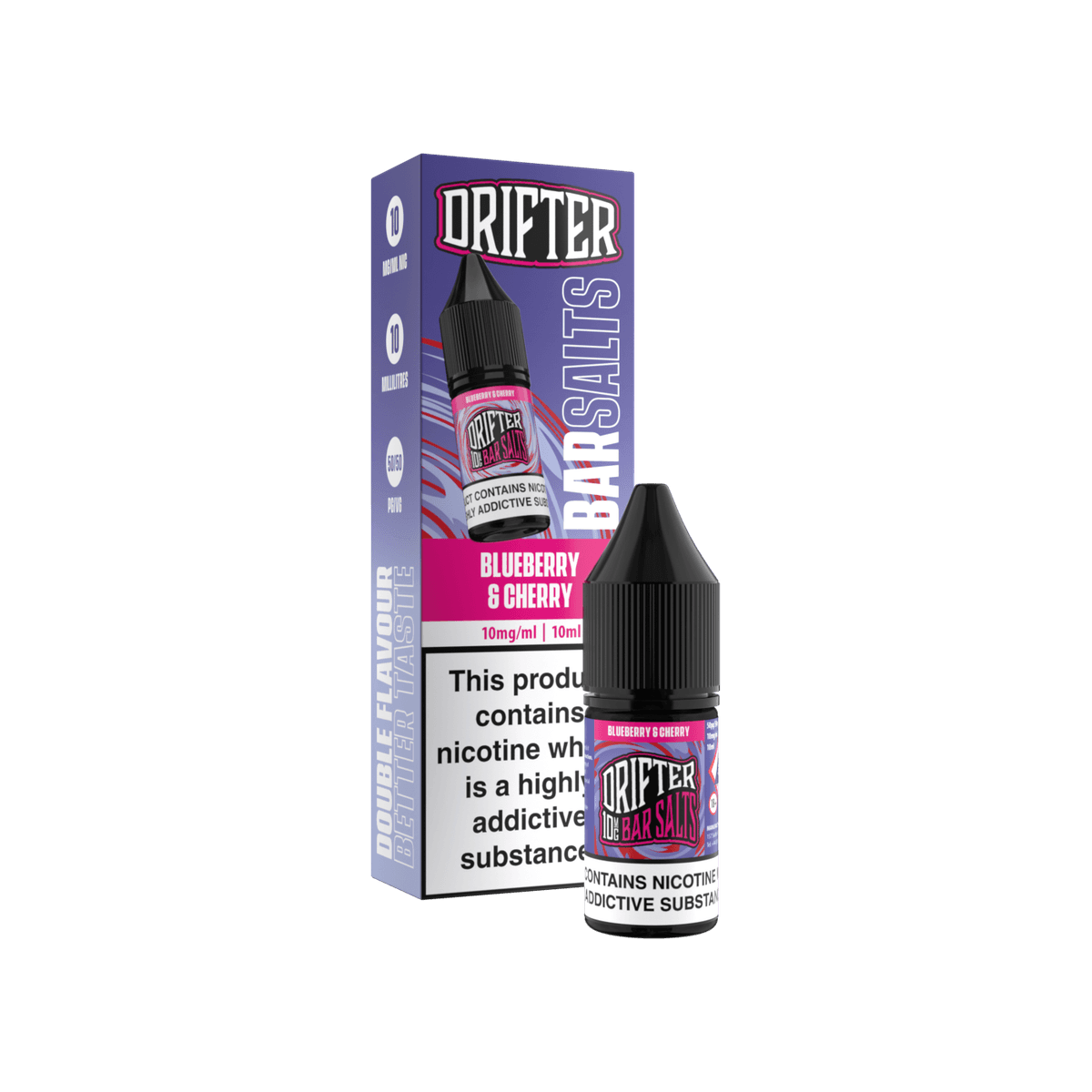 Blueberry Cherry Nic Salt E-Liquid by Drifter Bar Salts - E-Liquids