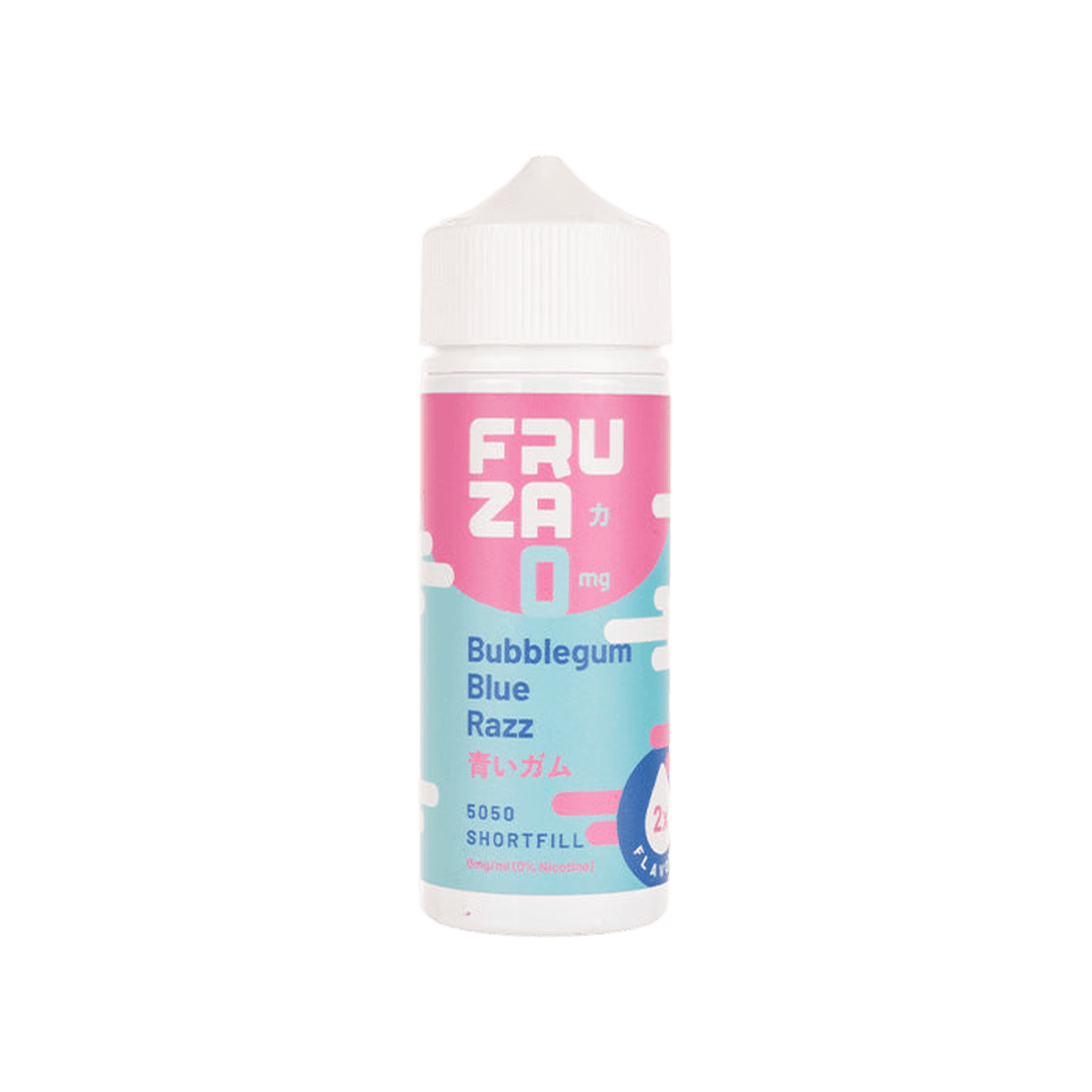 Bubblegum Blue Razz 100ml Shortfill E-Liquid by Fruza - 0mg E-Liquid