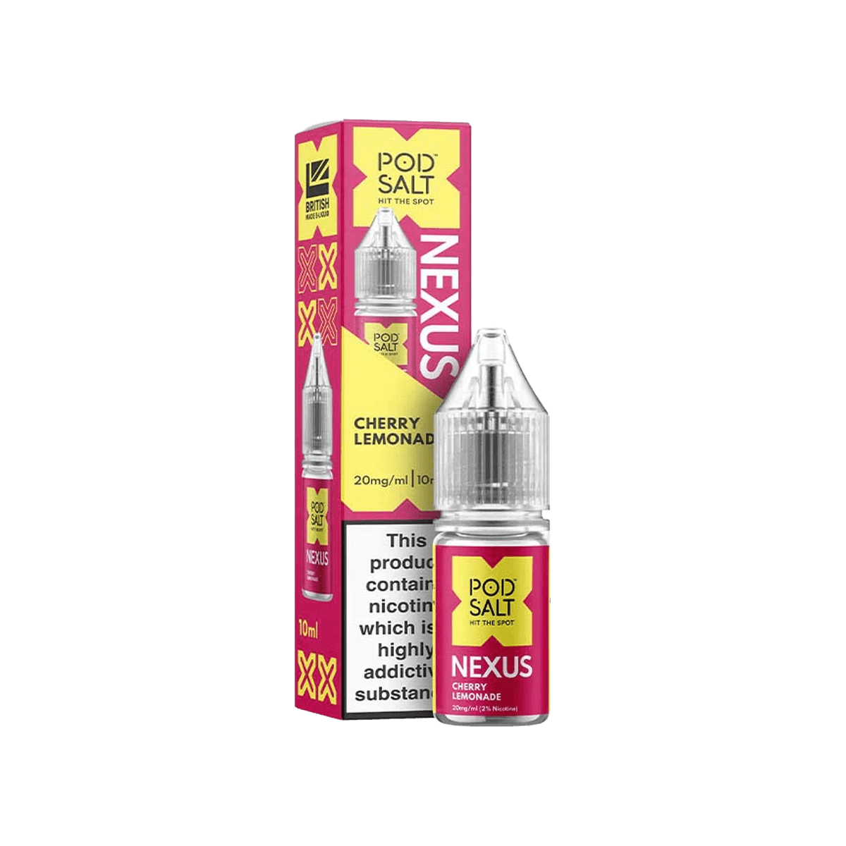 Cherry Lemonade Nic Salt E-Liquid by Pod Salt Nexus