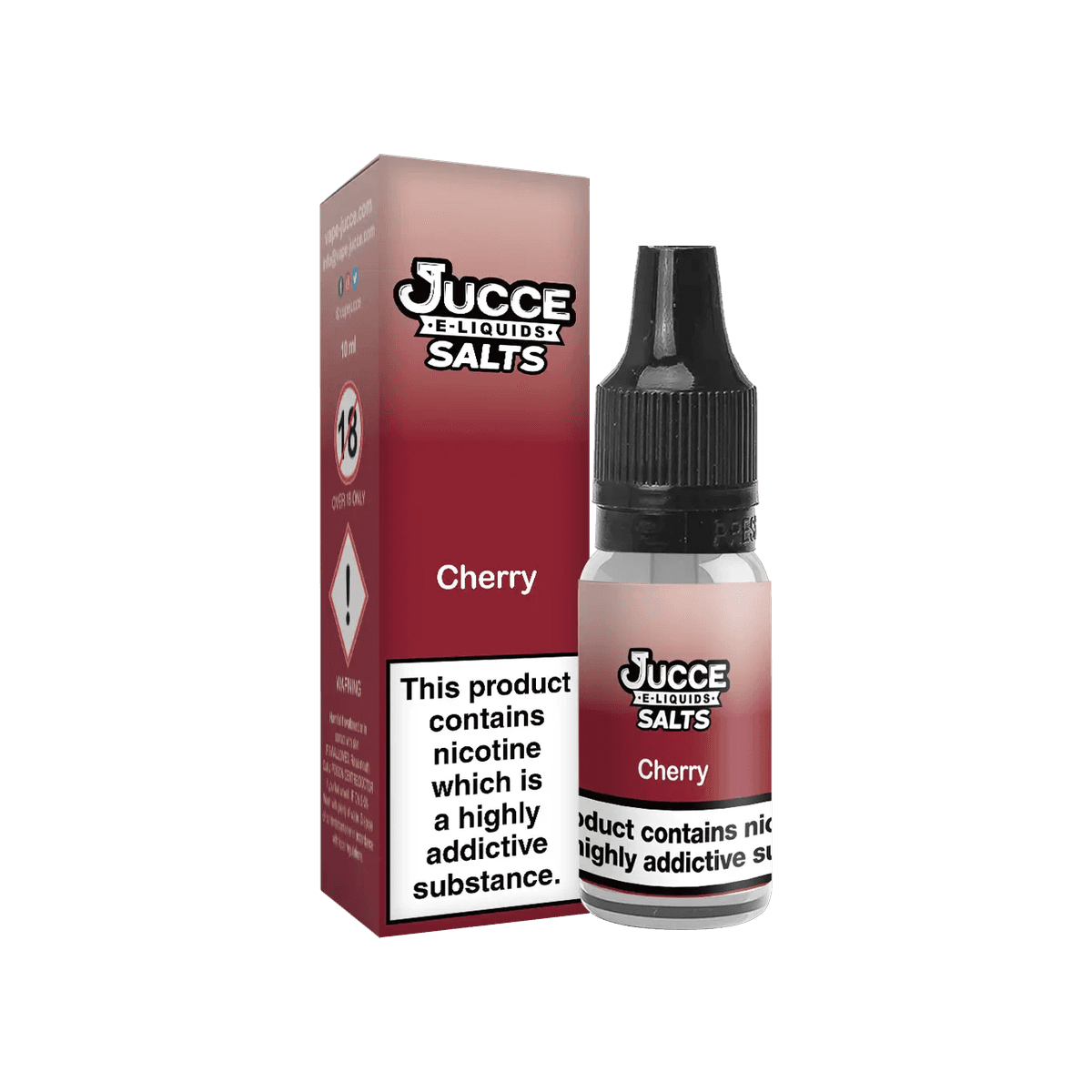 Cherry Nic Salt E-Liquid by Jucce Salts - E-Liquids