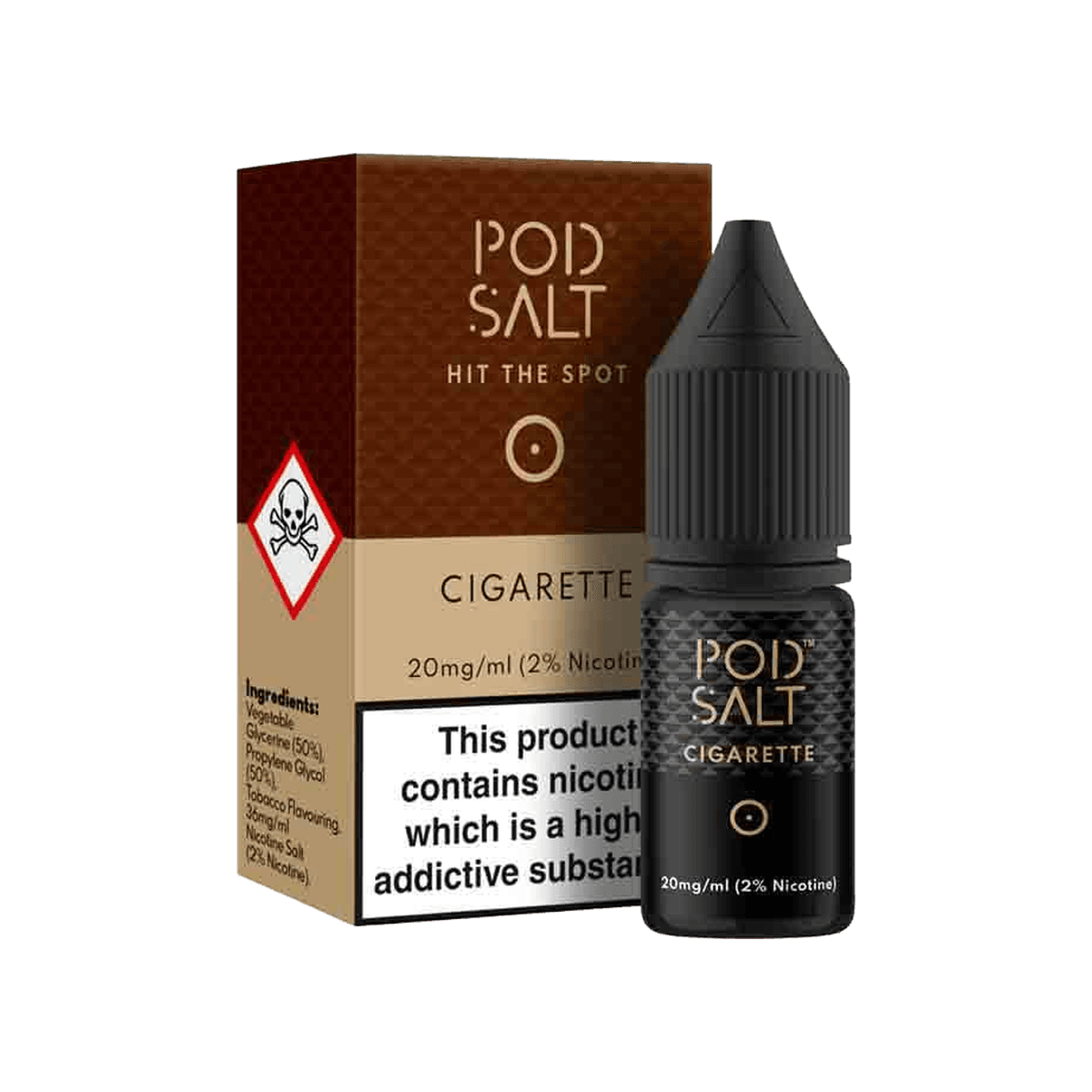 Cigarette Nic Salt E-Liquid by Pod Salt - E-Liquids