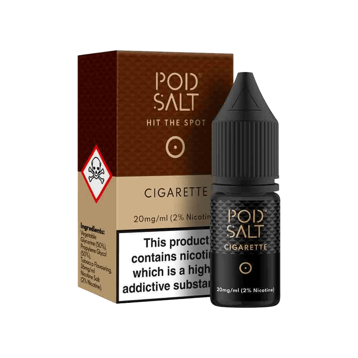 Cigarette Nic Salt E-Liquid by Pod Salt
