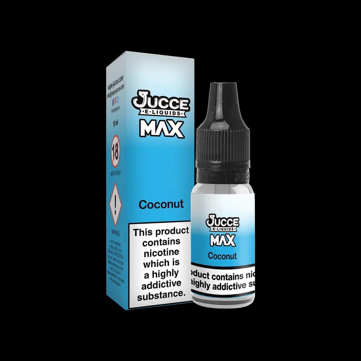 Coconut Nic Salt E-Liquid by Jucce Max - E-Liquids