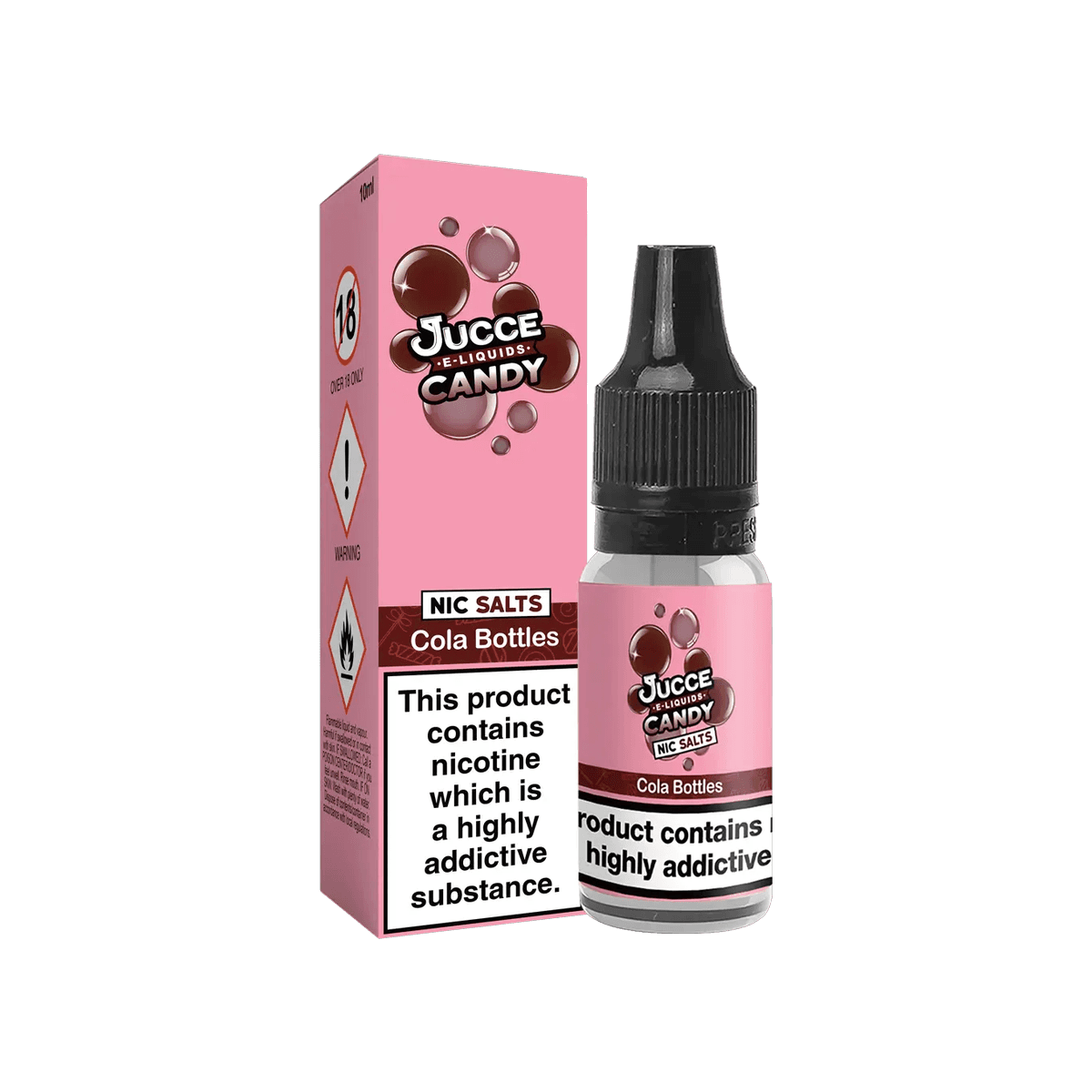 Cola Bottles Nic Salt E-Liquid by Jucce Candy - E-Liquids