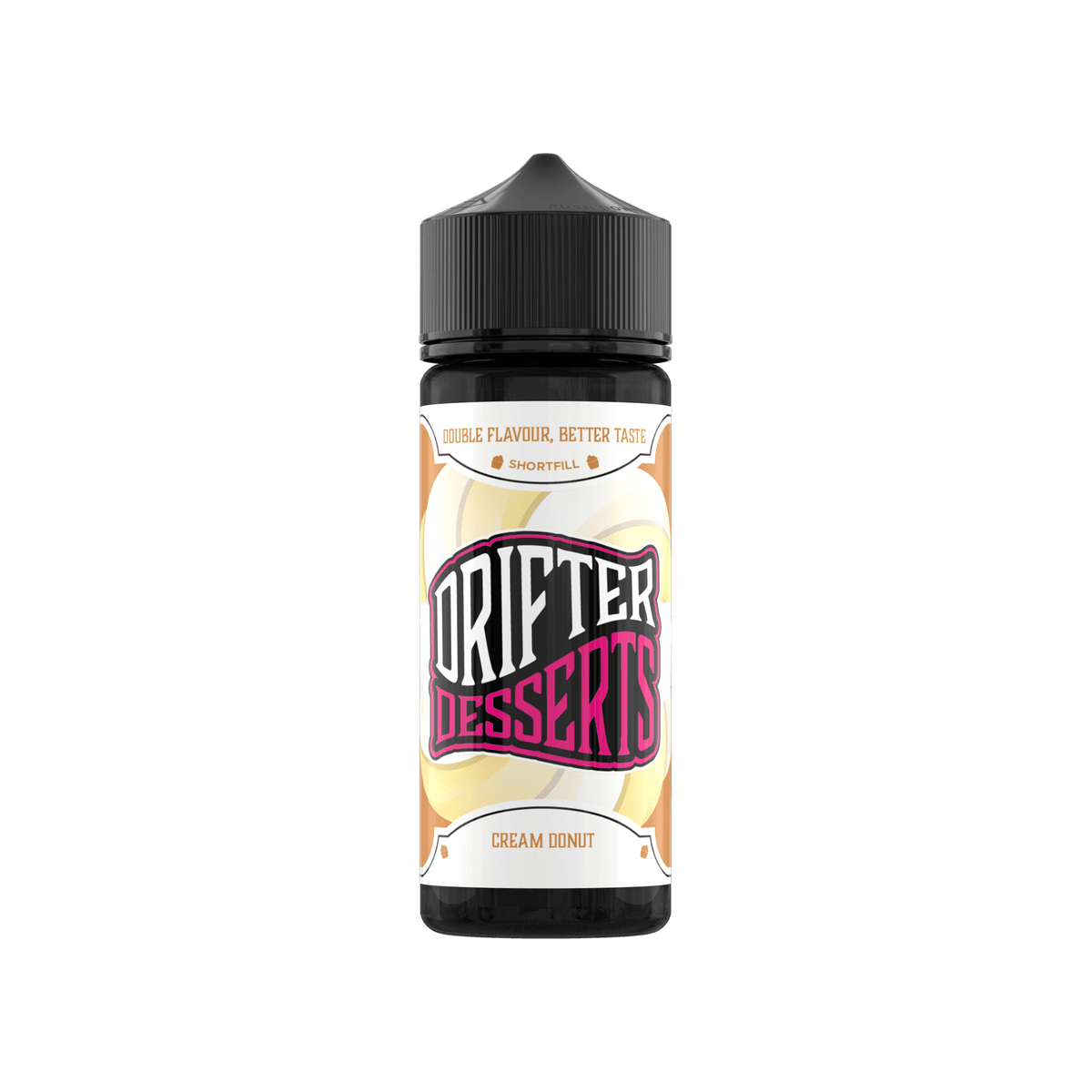 Cream Doughnut Shortfill E-Liquid by Drifter Desserts 100ml - 0mg E-Liquid