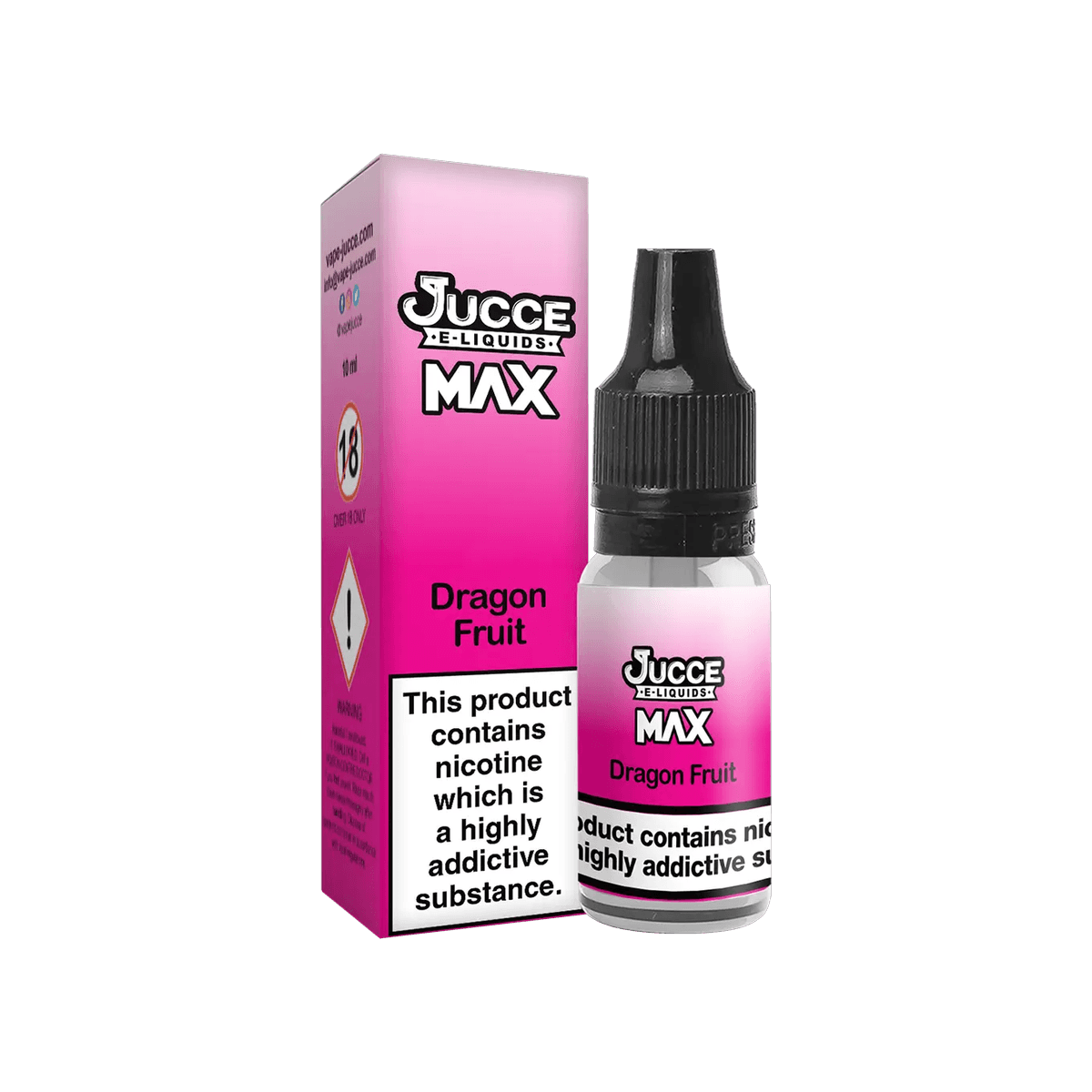 Dragon Fruit Nic Salt E-Liquid by Jucce Max - E-Liquids