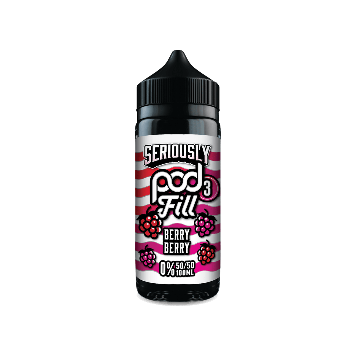 Berry Berry Shortfill E-Liquid by Seriously Pod Fill 3 100ml