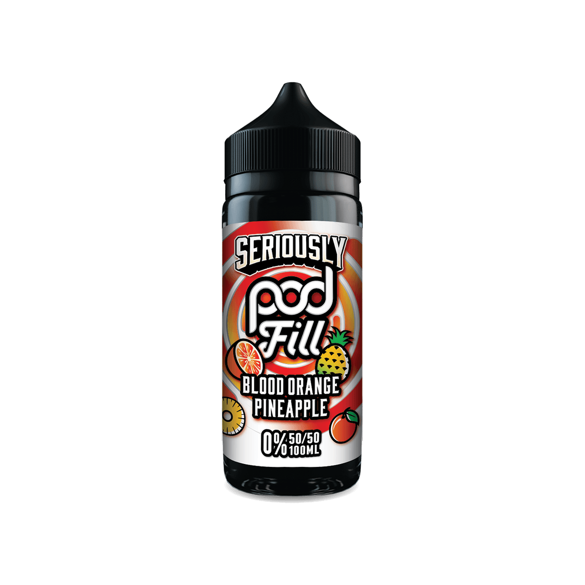 Blood Orange Pineapple Shortfill E-Liquid by Seriously Pod Fill 100ml - E-Liquids