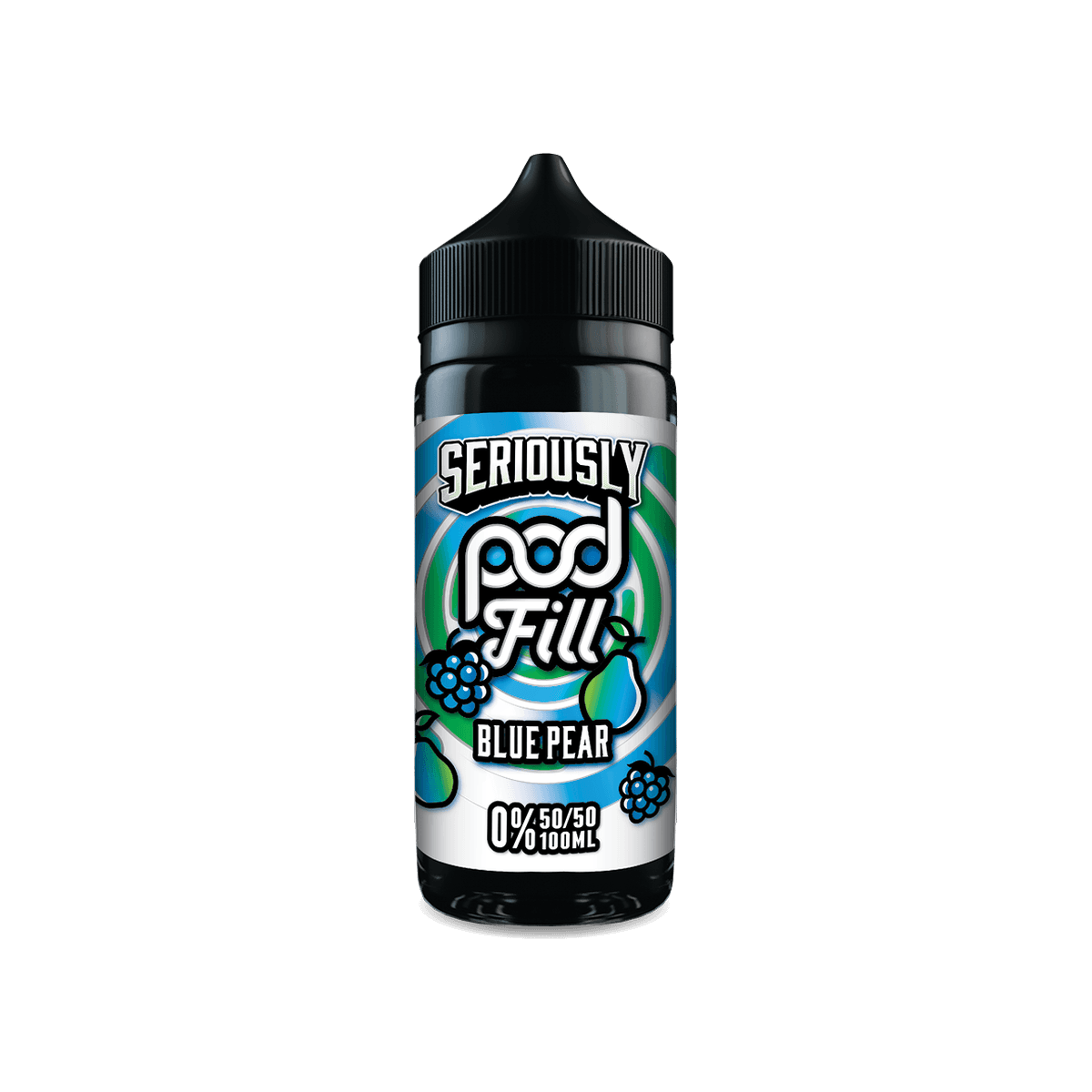 Blue Pear Shortfill E-Liquid by Seriously Pod Fill 100ml - 0mg E-Liquid