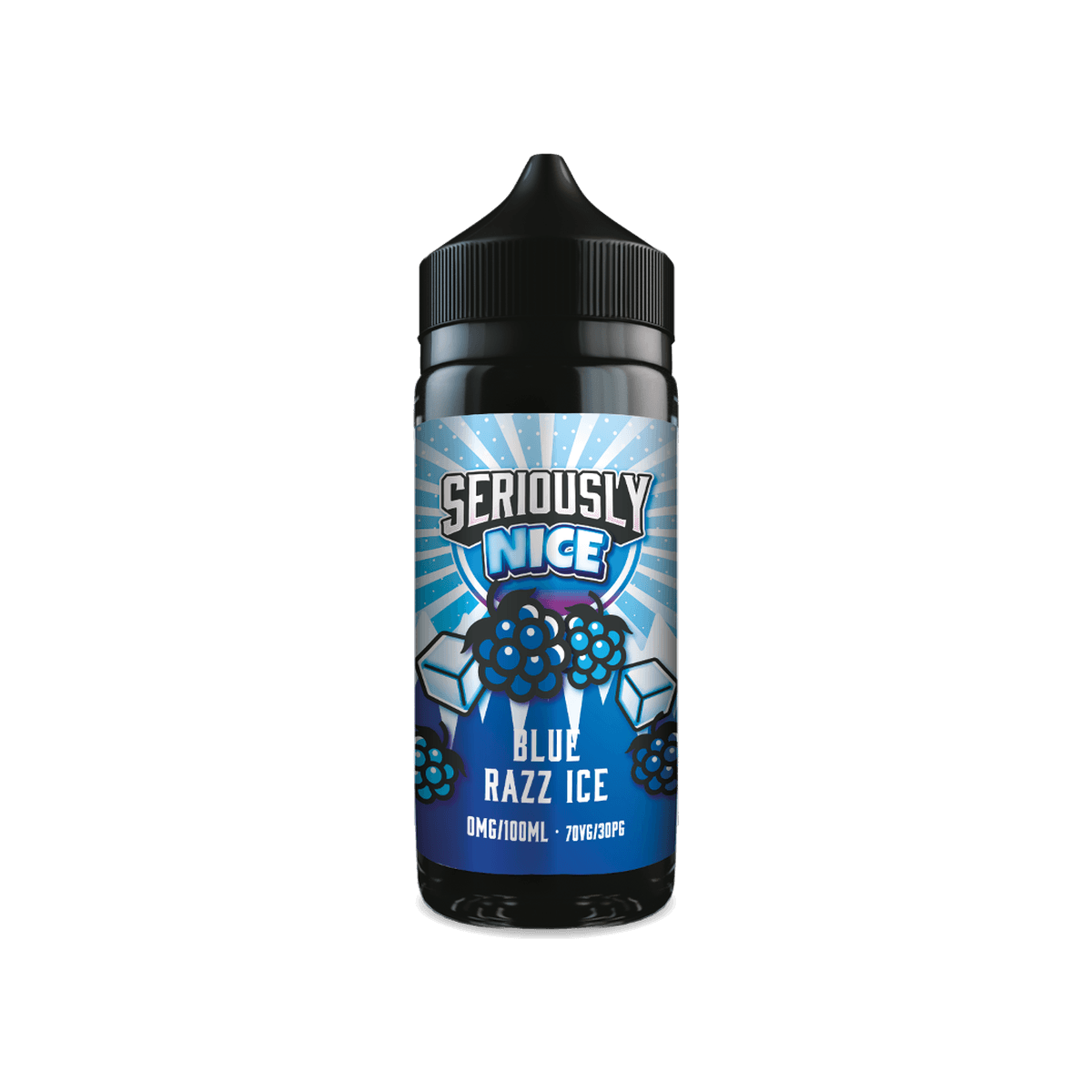 Blue Razz Ice Shortfill E-Liquid by Seriously Nice 100ml - 0mg E-Liquid