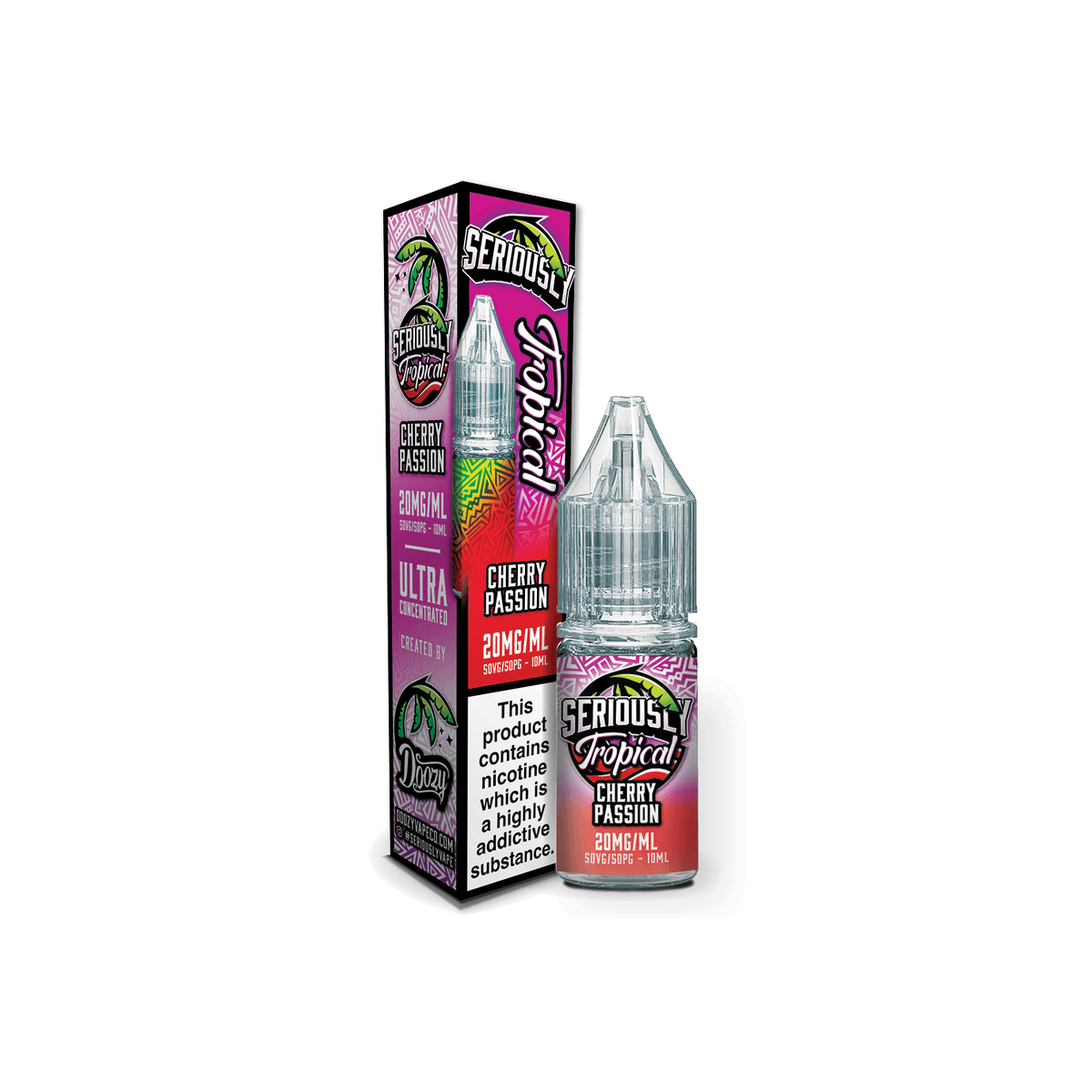 Cherry Passion Nic Salt E-Liquid by Seriously Tropical