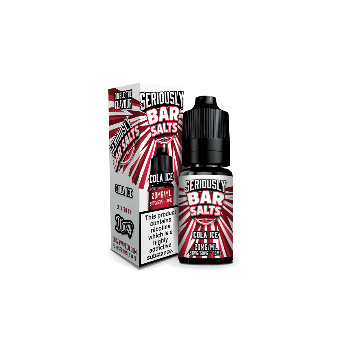 Cola Ice Nic Salt E-Liquid by Seriously Bar Salts - 10mg E-Liquid