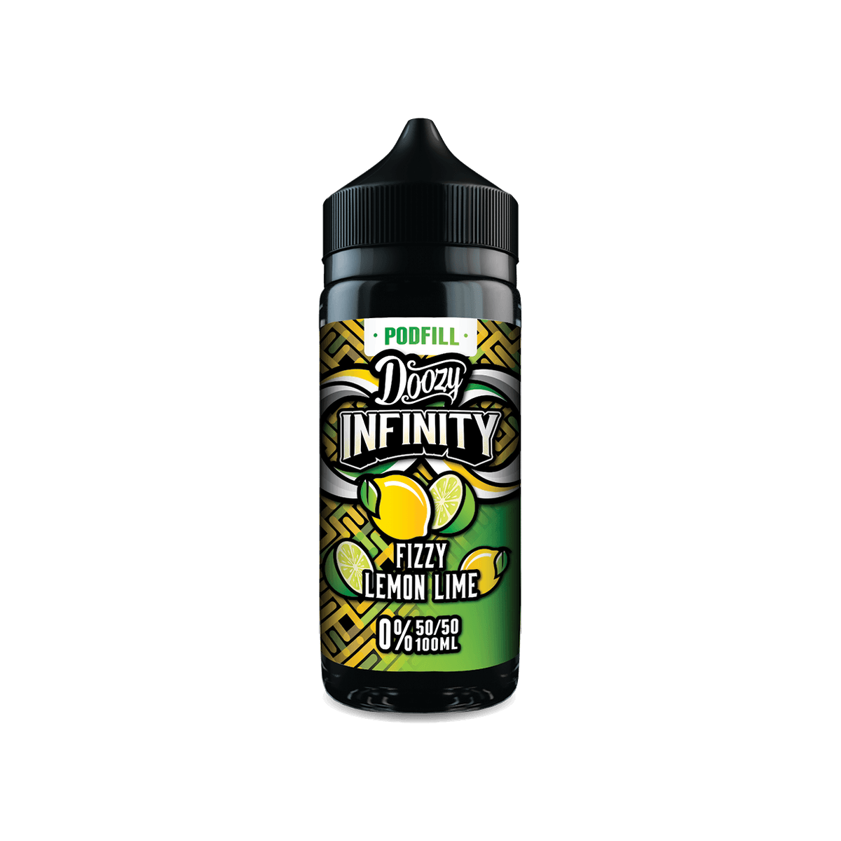 Fizzy Lemon Lime 50VG Shortfill E-Liquid by Doozy Infinity 100ml