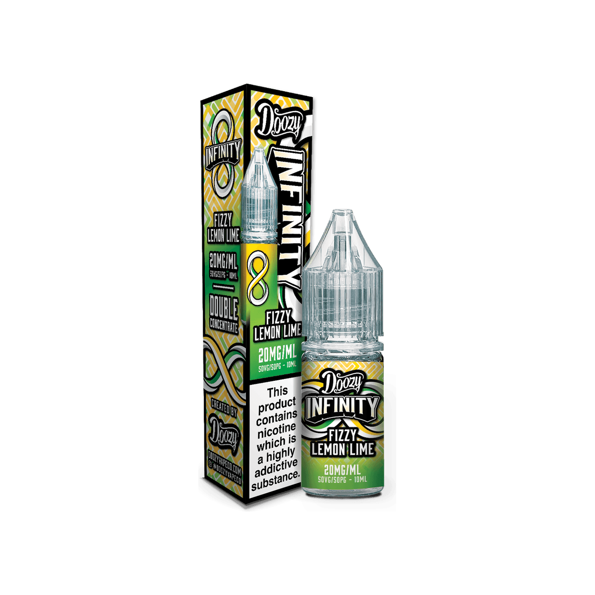 Fizzy Lemon Lime Nic Salt E-Liquid by Doozy Infinity